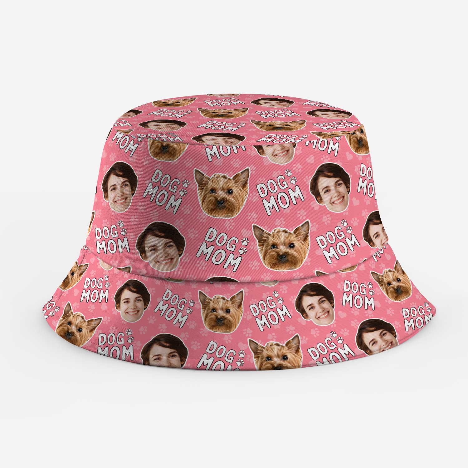 Dog Mom Custom Bucket Hat