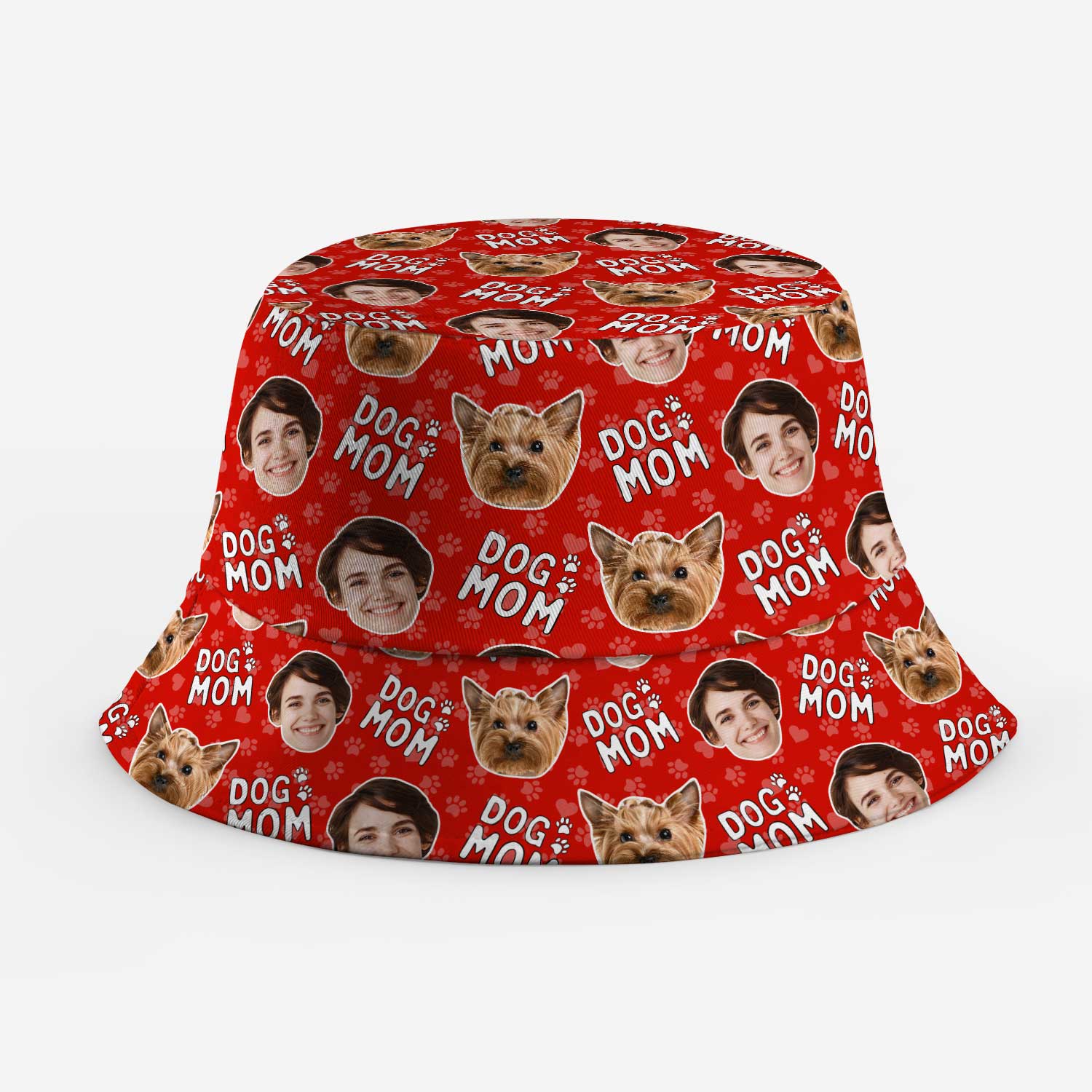 Dog Mom Custom Bucket Hat