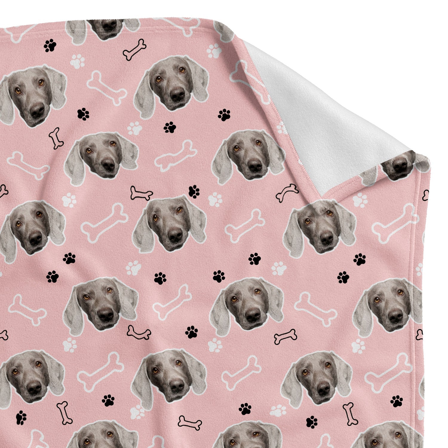 Dogzy Bones Personalized Blanket