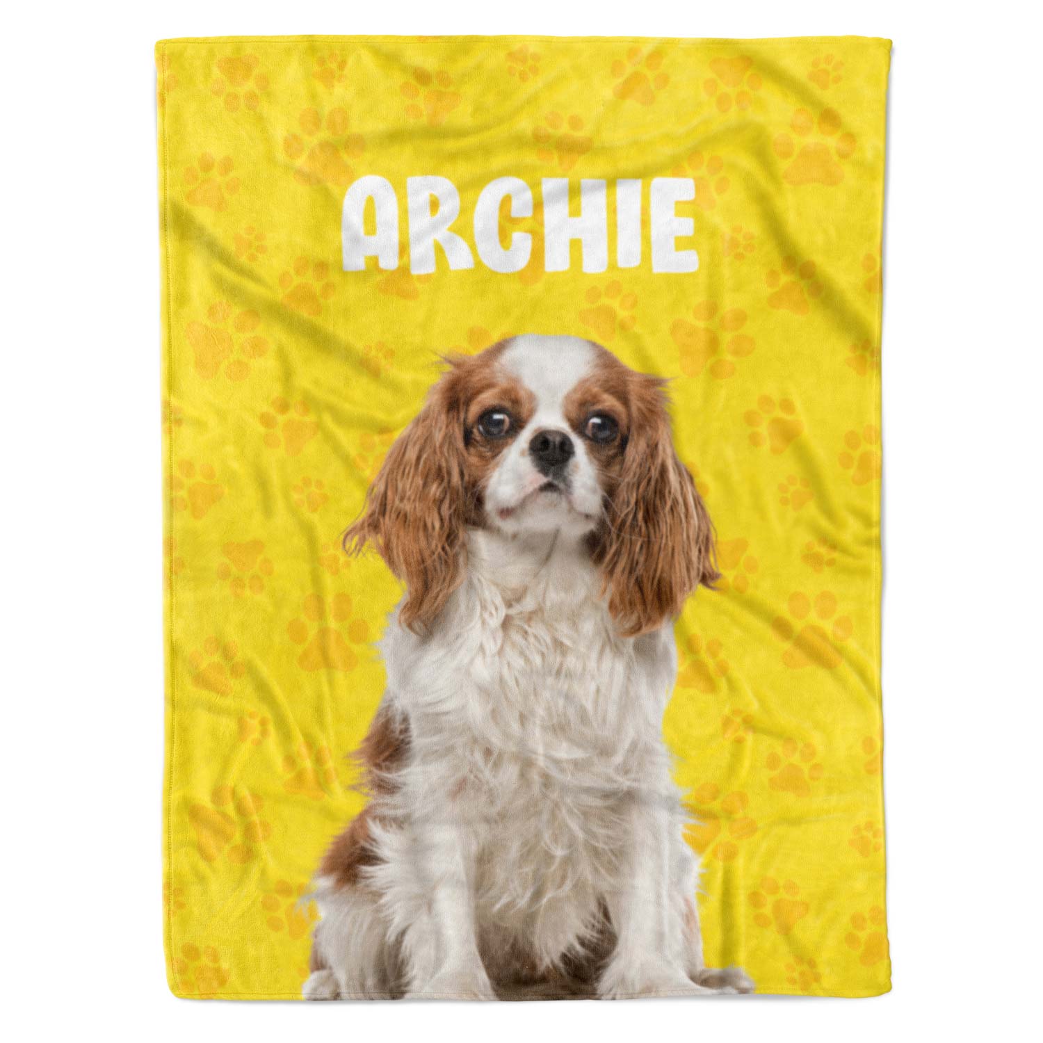 Dog Name Personalized Blanket