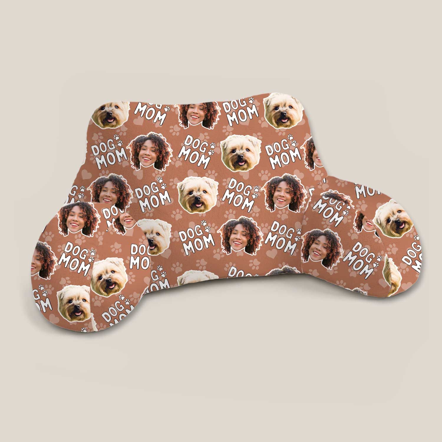 Personalised Dog Mom Cuddle Cushion