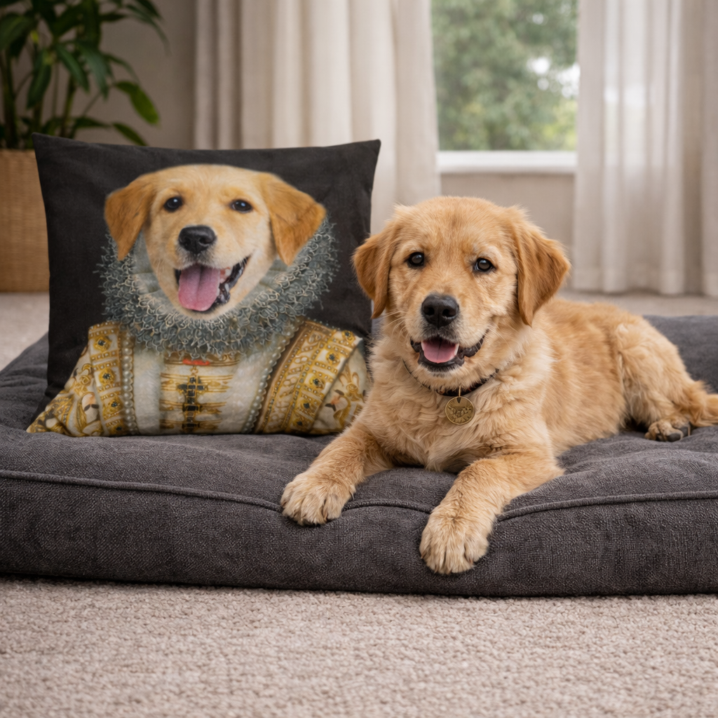 Dog Lady Cushion