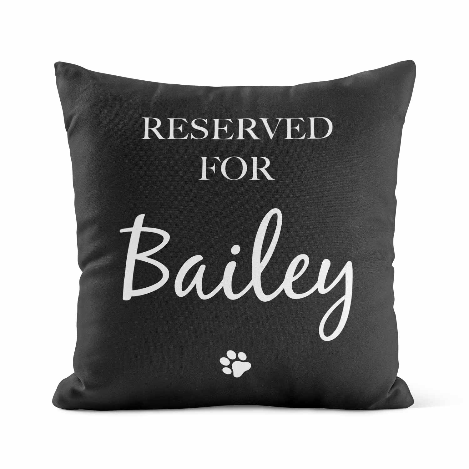 Reserved For (Dogs Name) Custom Cushion