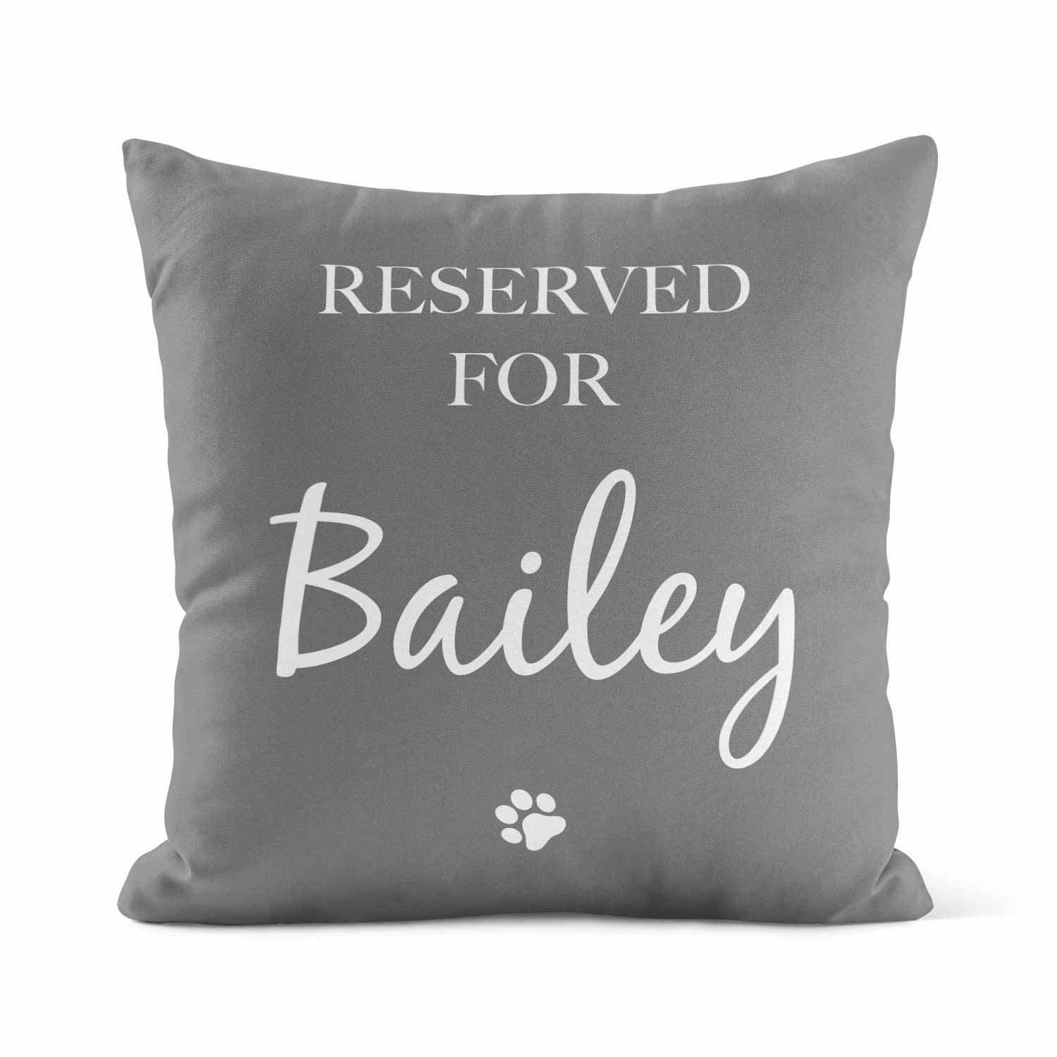 Reserved For (Dogs Name) Custom Cushion