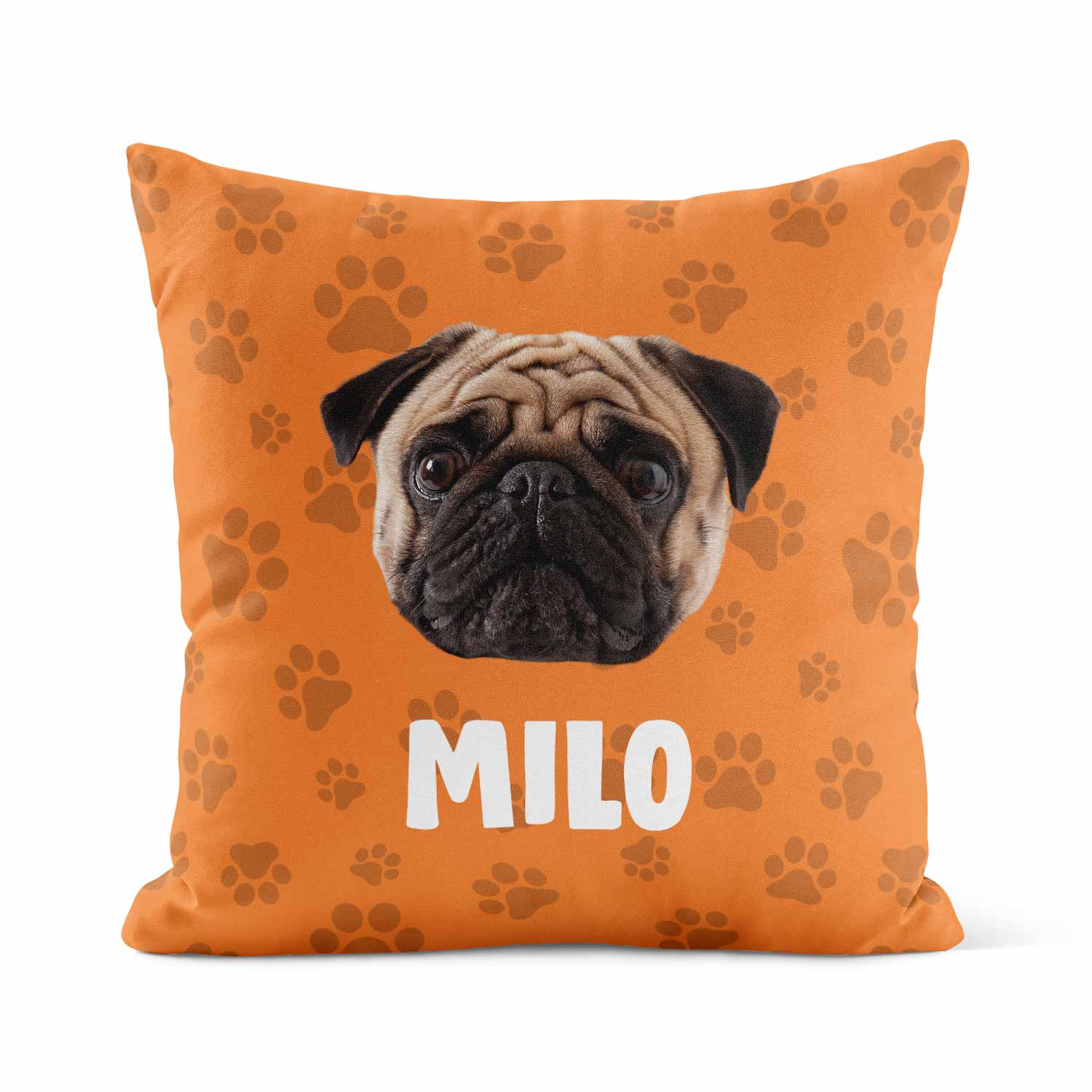 Your Dog Name & Face Custom Cushion