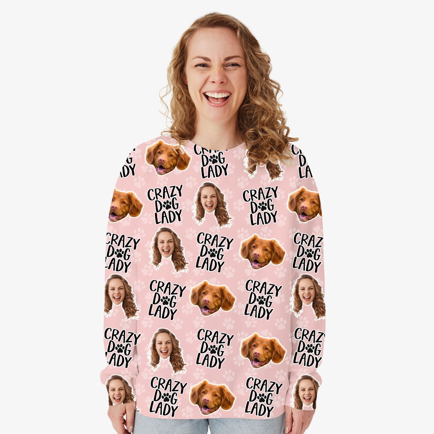 Crazy Dog Lady Personalized Sweatshirt