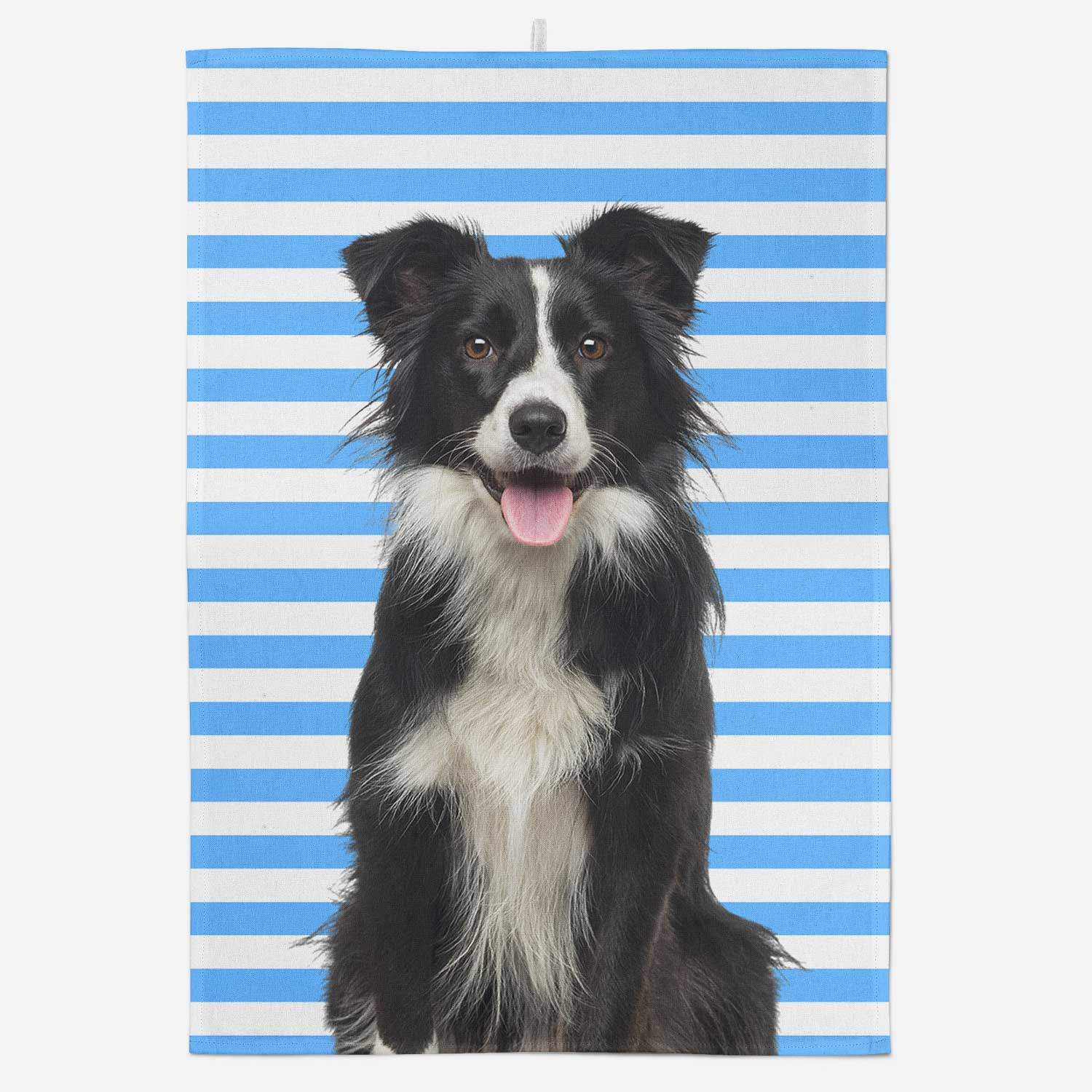 Your Dog Stripes Dish Towel