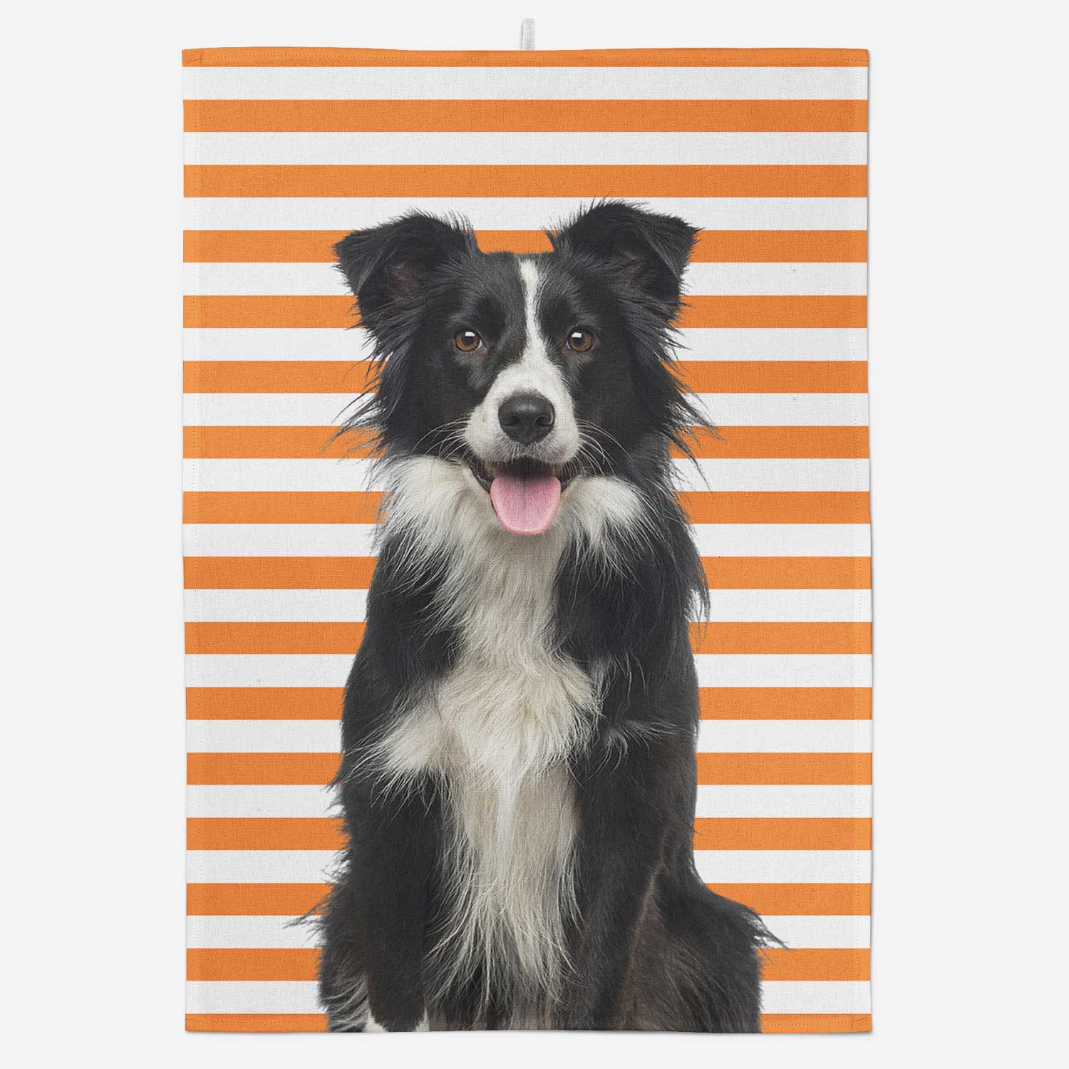 Your Dog Stripes Dish Towel