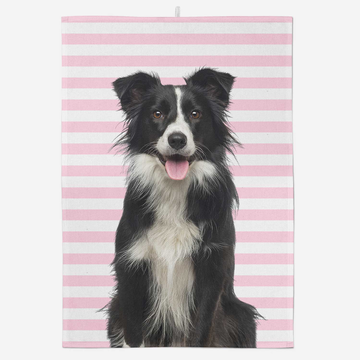 Your Dog Stripes Dish Towel