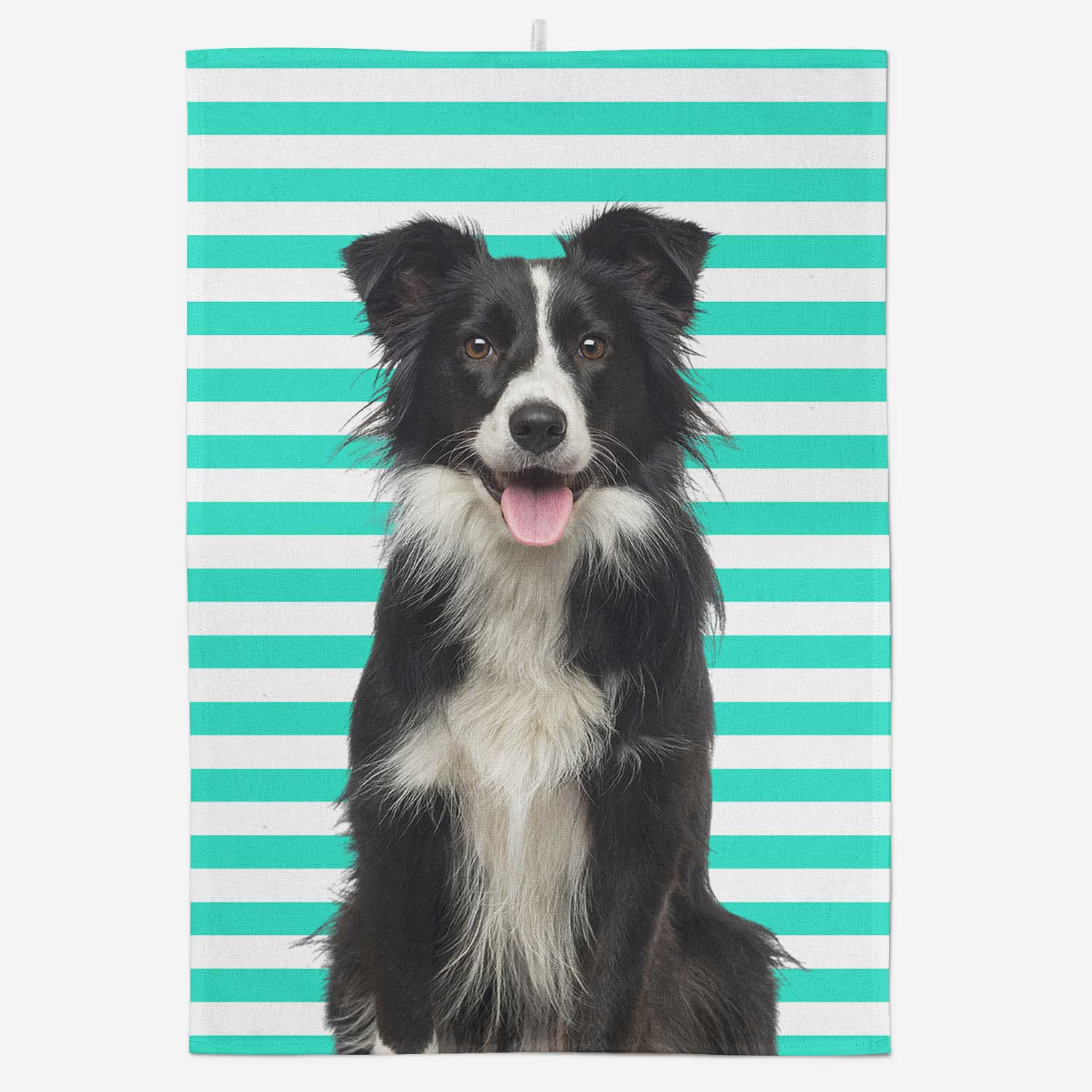 Your Dog Stripes Dish Towel