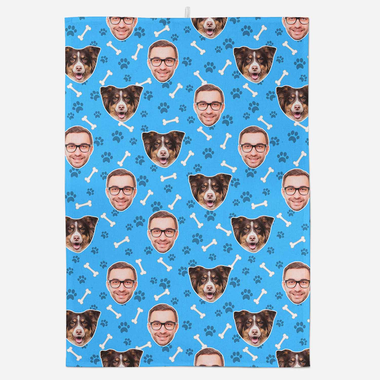 Your Dog & You Personalized Dish Towel