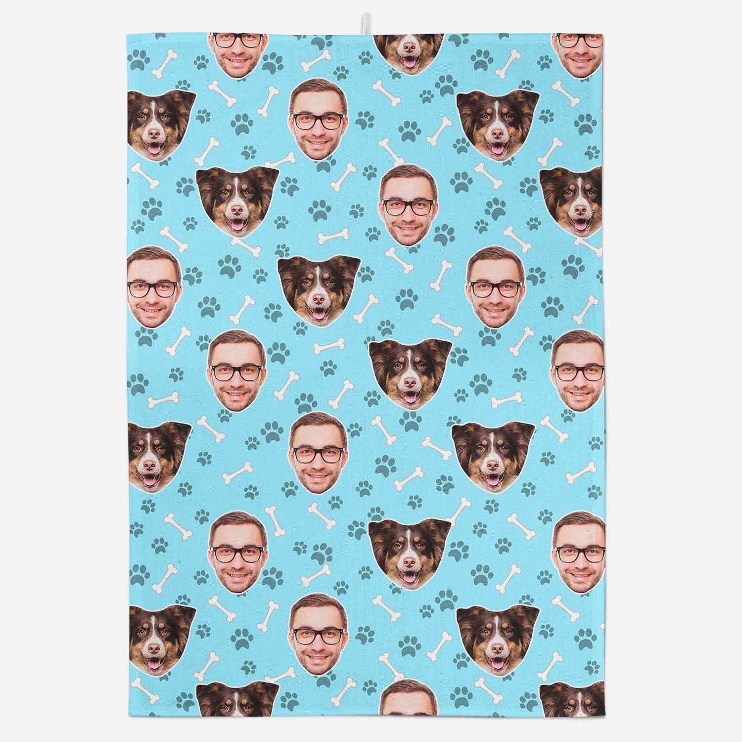 Your Dog & You Personalized Dish Towel