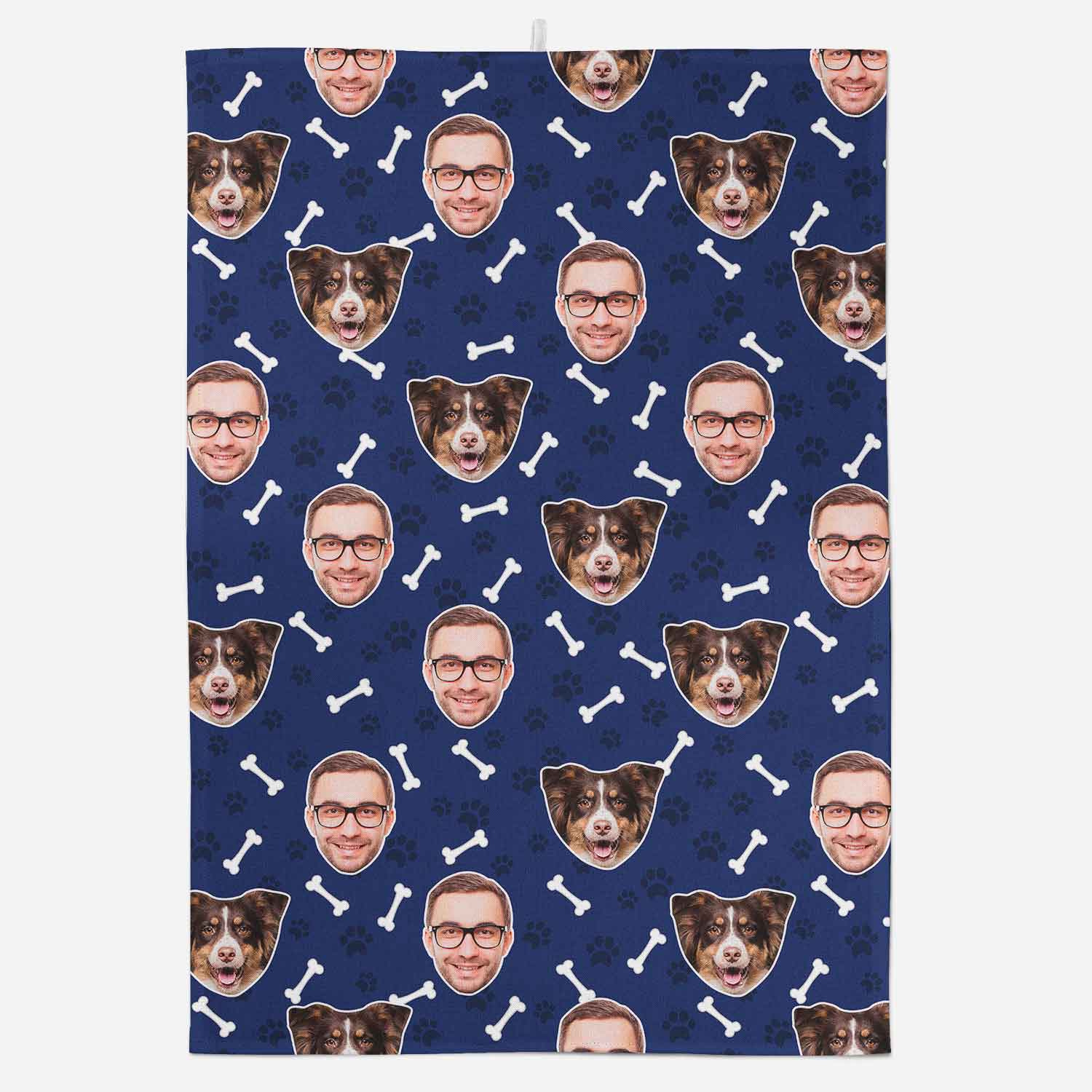 Your Dog & You Personalized Dish Towel