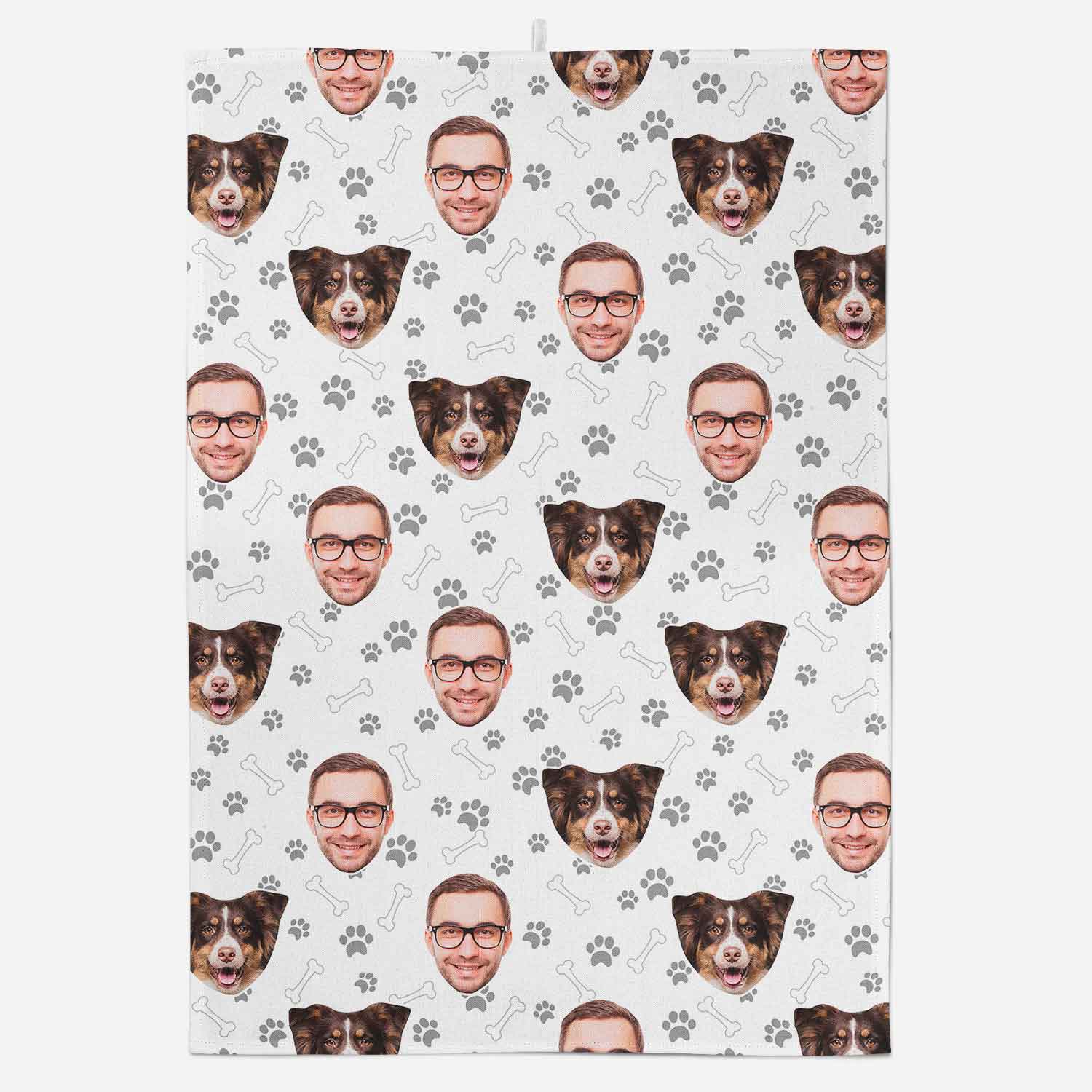 Your Dog & You Personalized Dish Towel