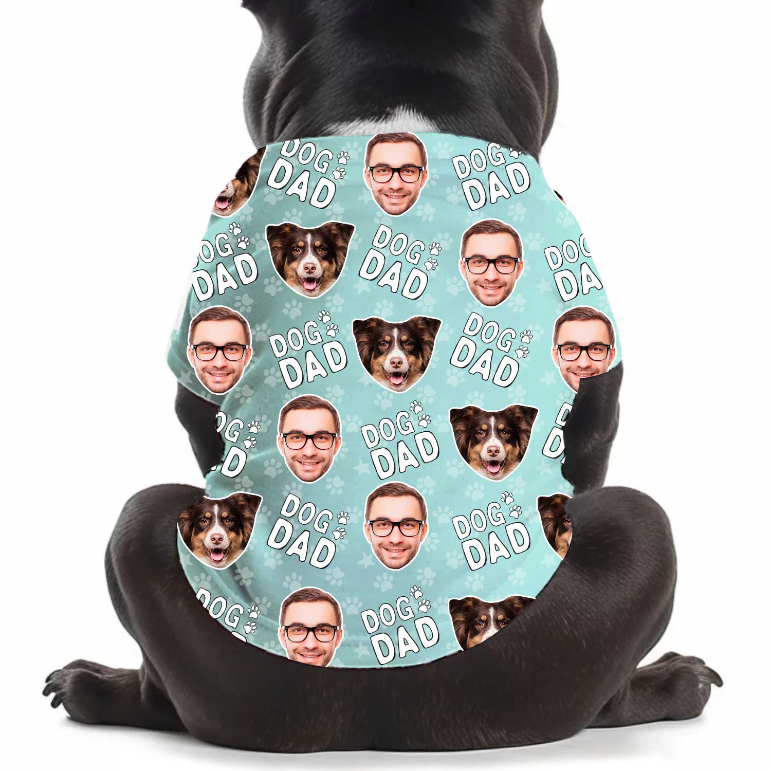 Dog Dad Personalized Dog T Shirt