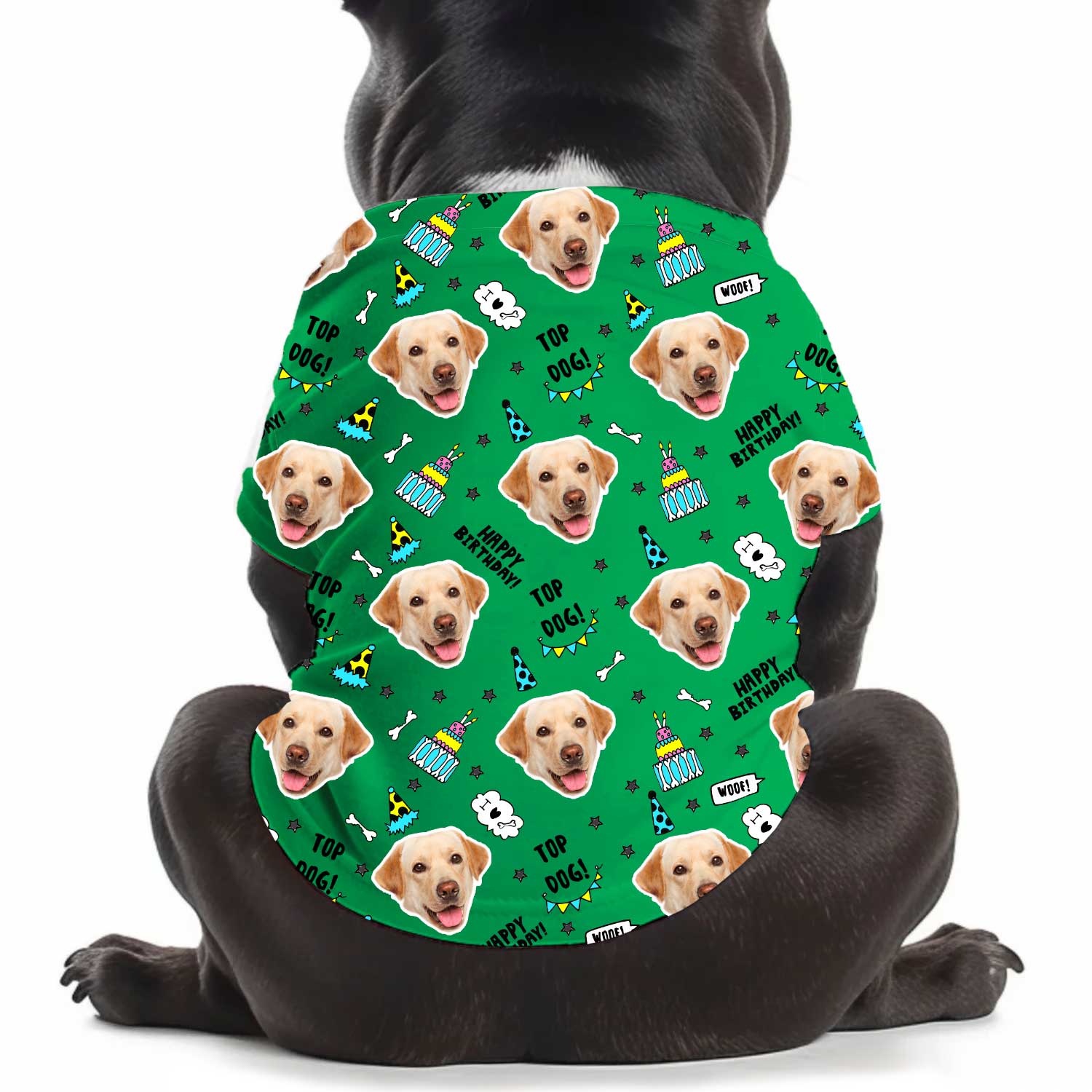 Top Dog Birthday Personalized T Shirt