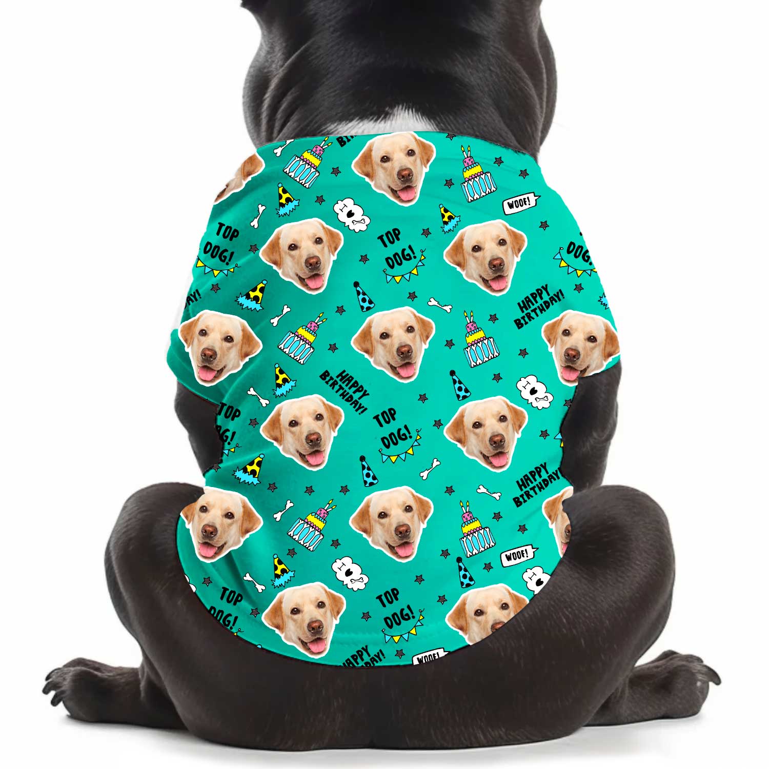 Top Dog Birthday Personalized T Shirt