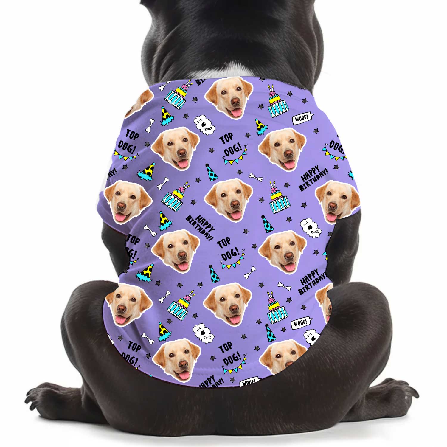 Top Dog Birthday Personalized T Shirt