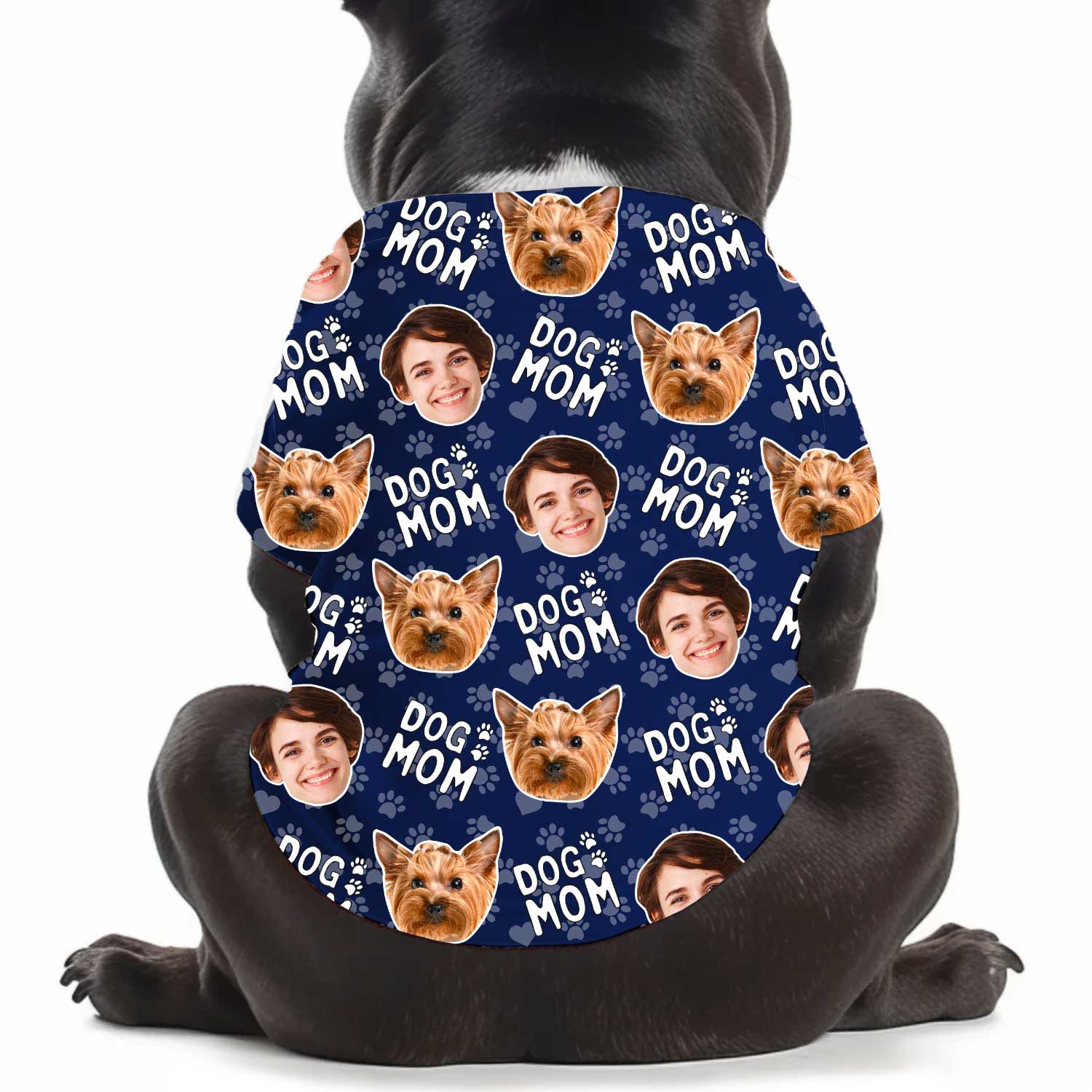 Dog Mom Personalized Dog T Shirt