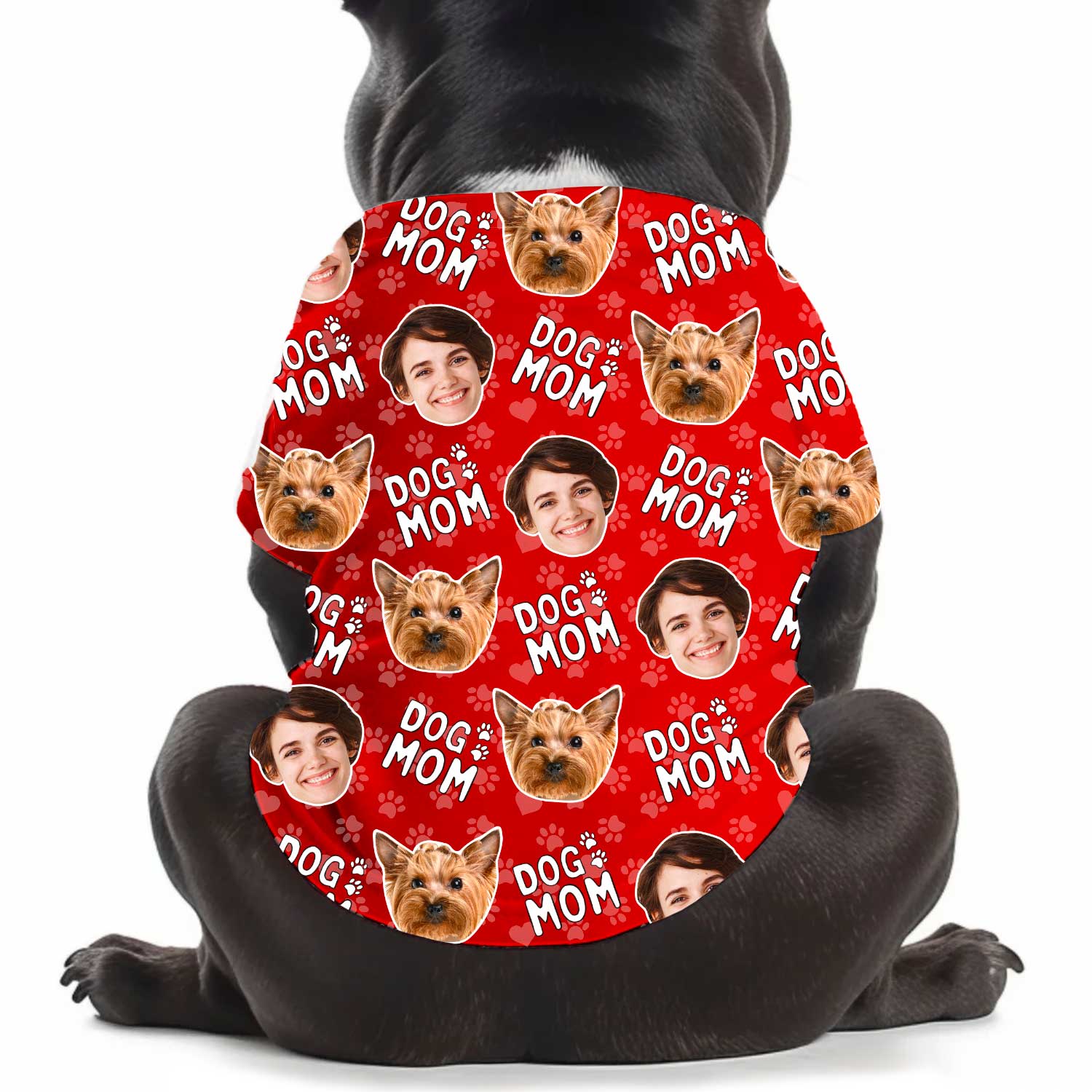 Dog Mom Personalized Dog T Shirt