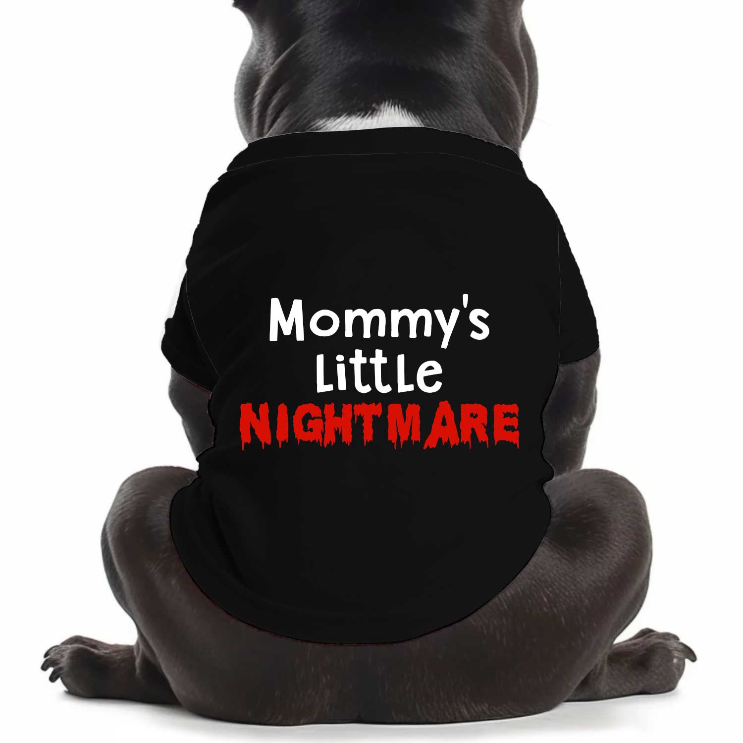 Mommy's Little Nightmare Dog T Shirt