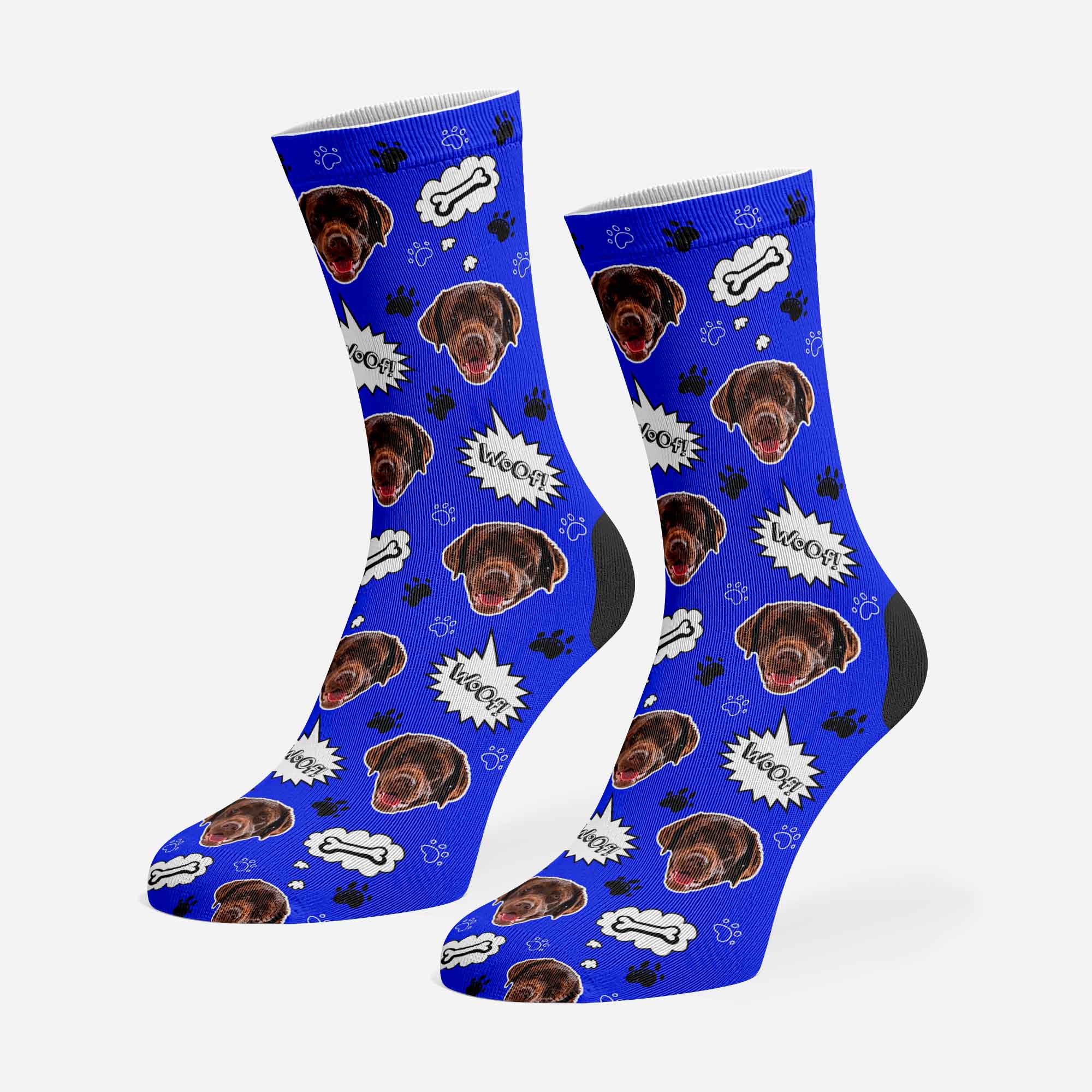 Woof Dog On Socks