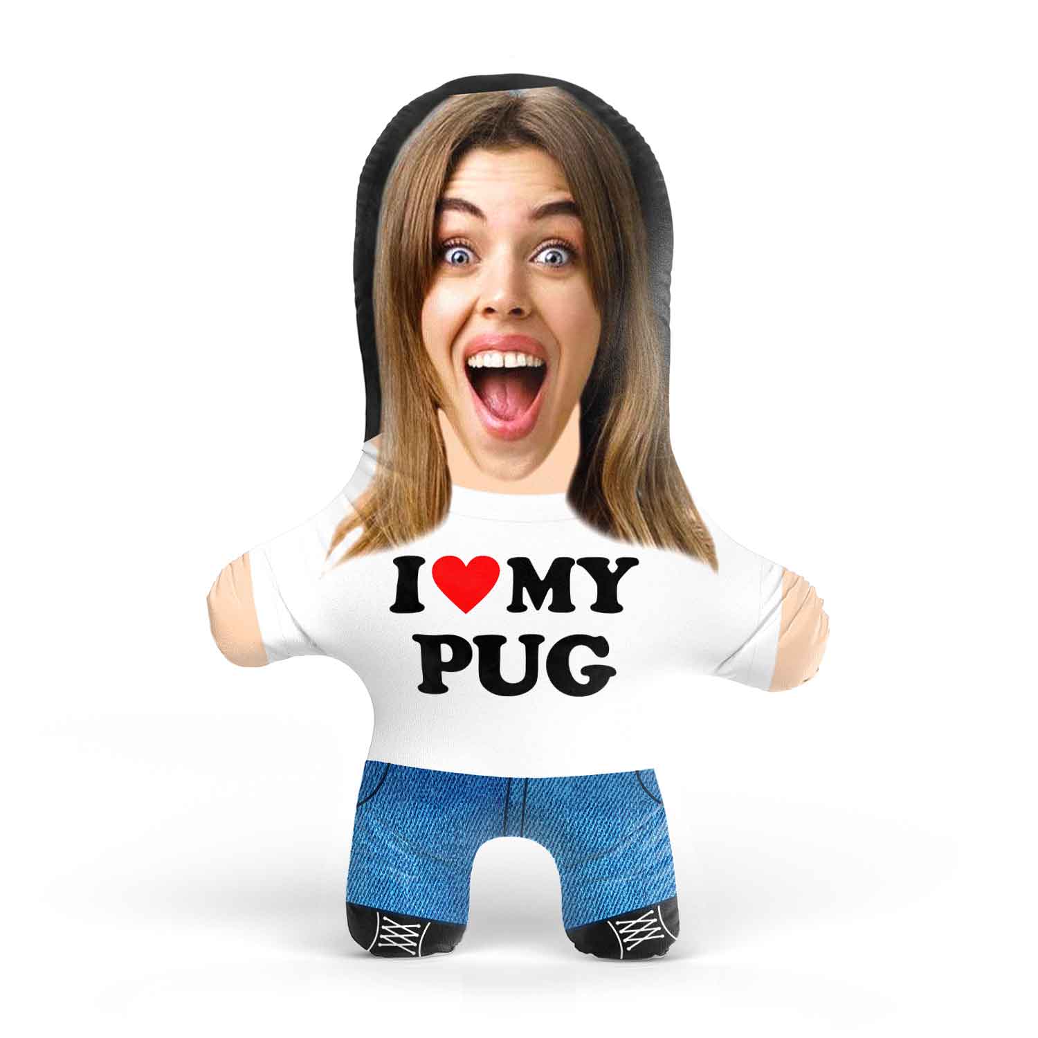 I Heart My (Dog Breed) Dog Toy