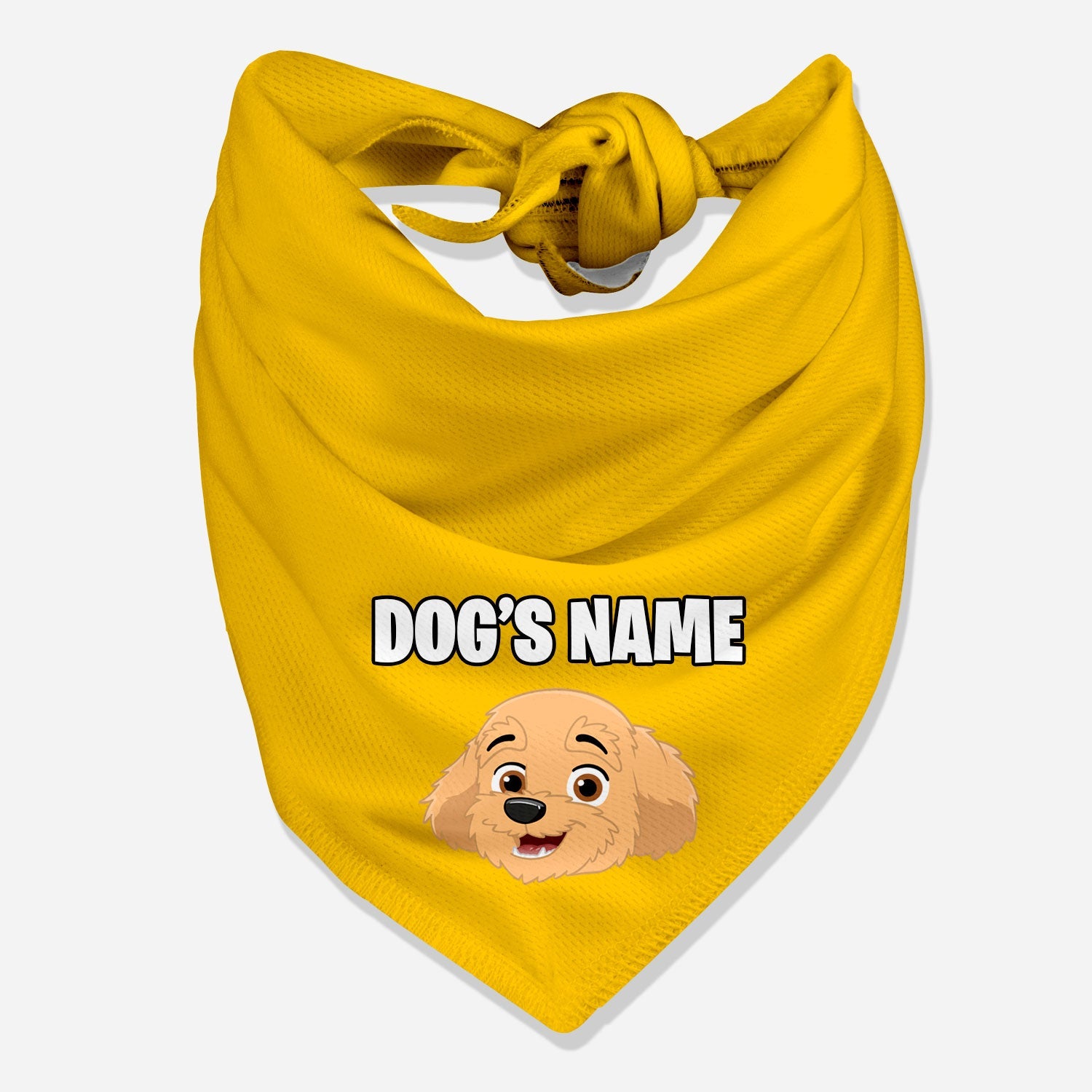 Your Dog Cartoon Personalized Bandana