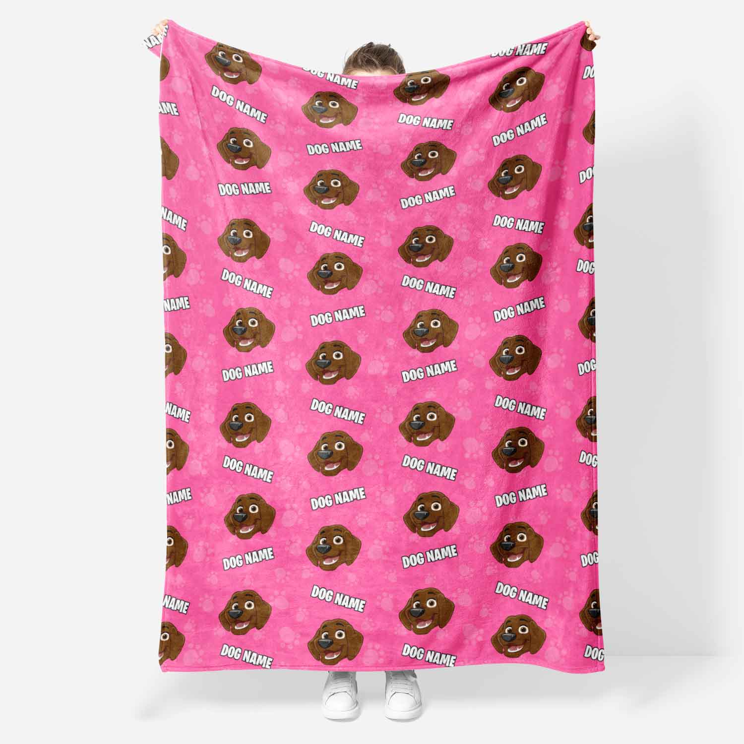 Your Dog Cartoon Personalized Blanket