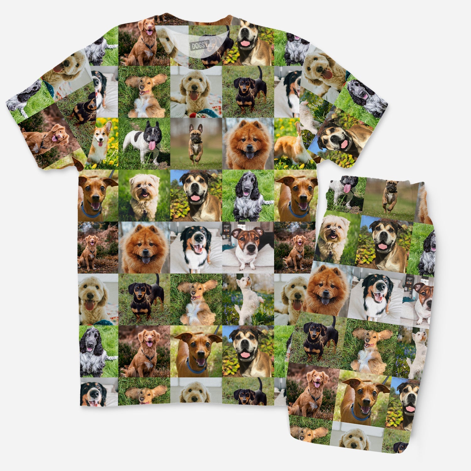 Men's Photo Collage Pajamas - Pants Set