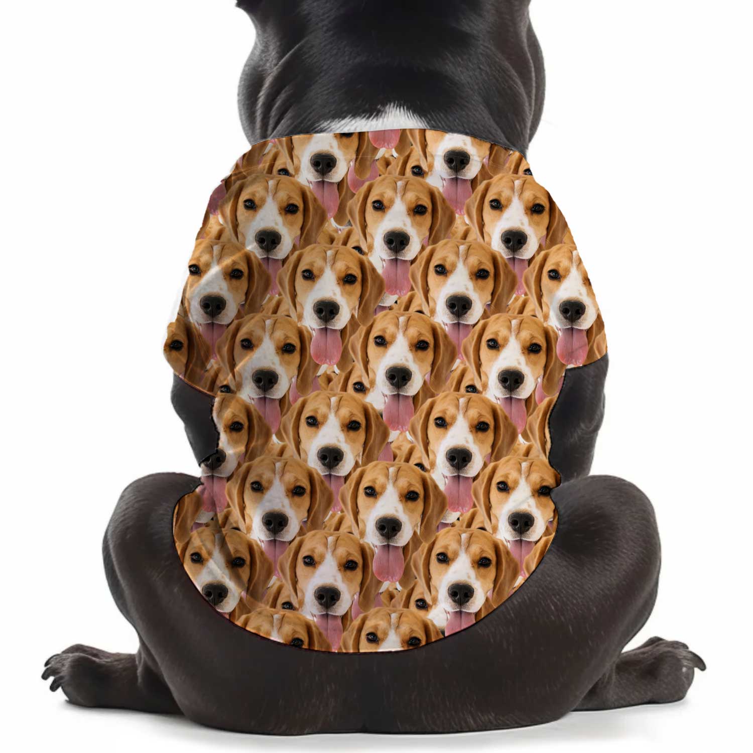 Face Mash Personalized Dog T Shirt