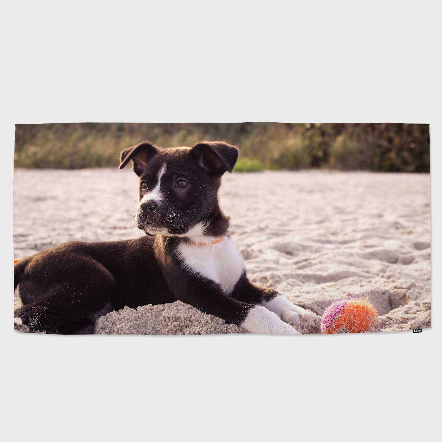 All Over Full Photo Personalized Dog Towel