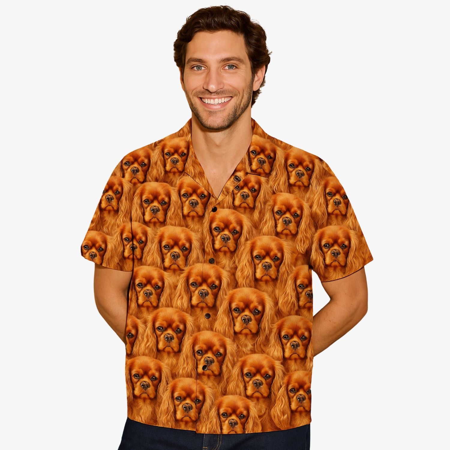 Dog Mash custom Hawaiian Shirt