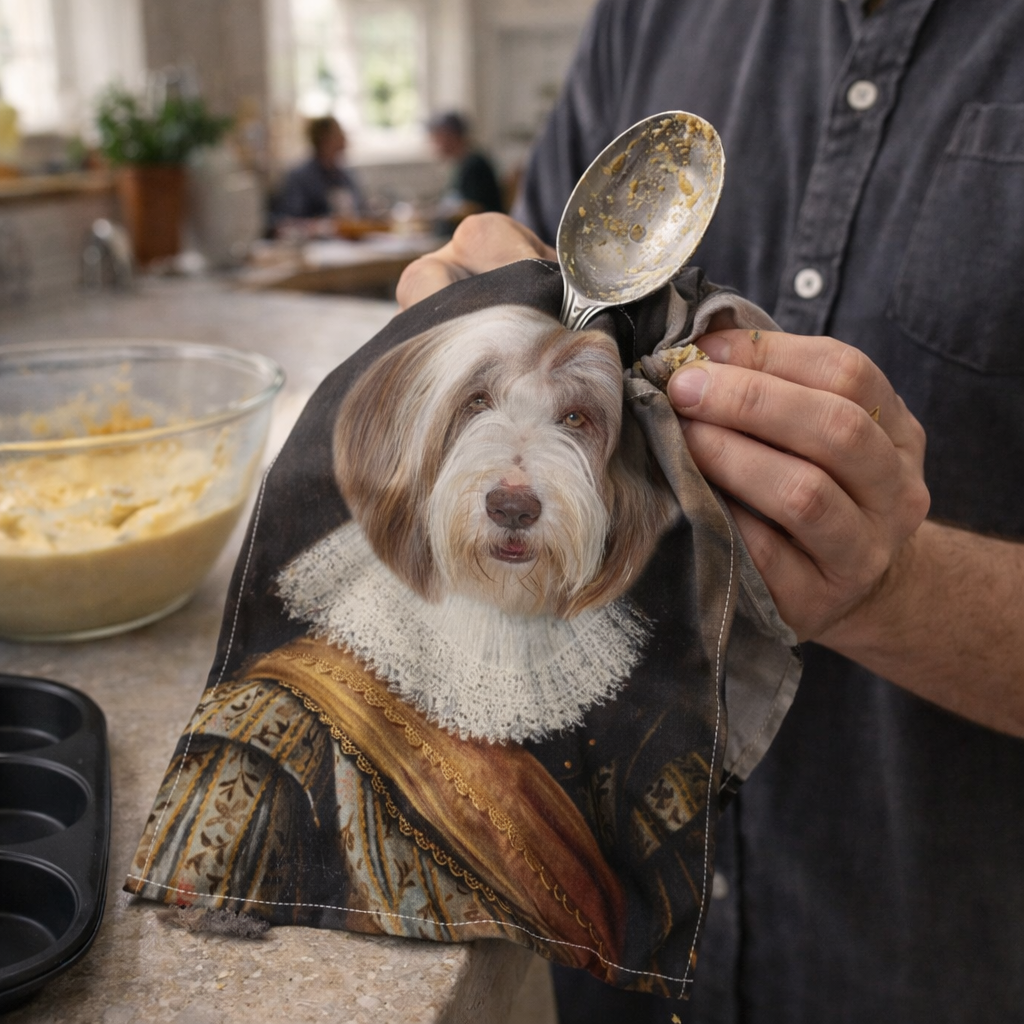 Dog Noble Dish Towel