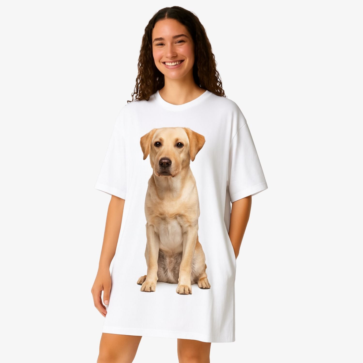 Dog Face Ladies Sleepy Nightshirt
