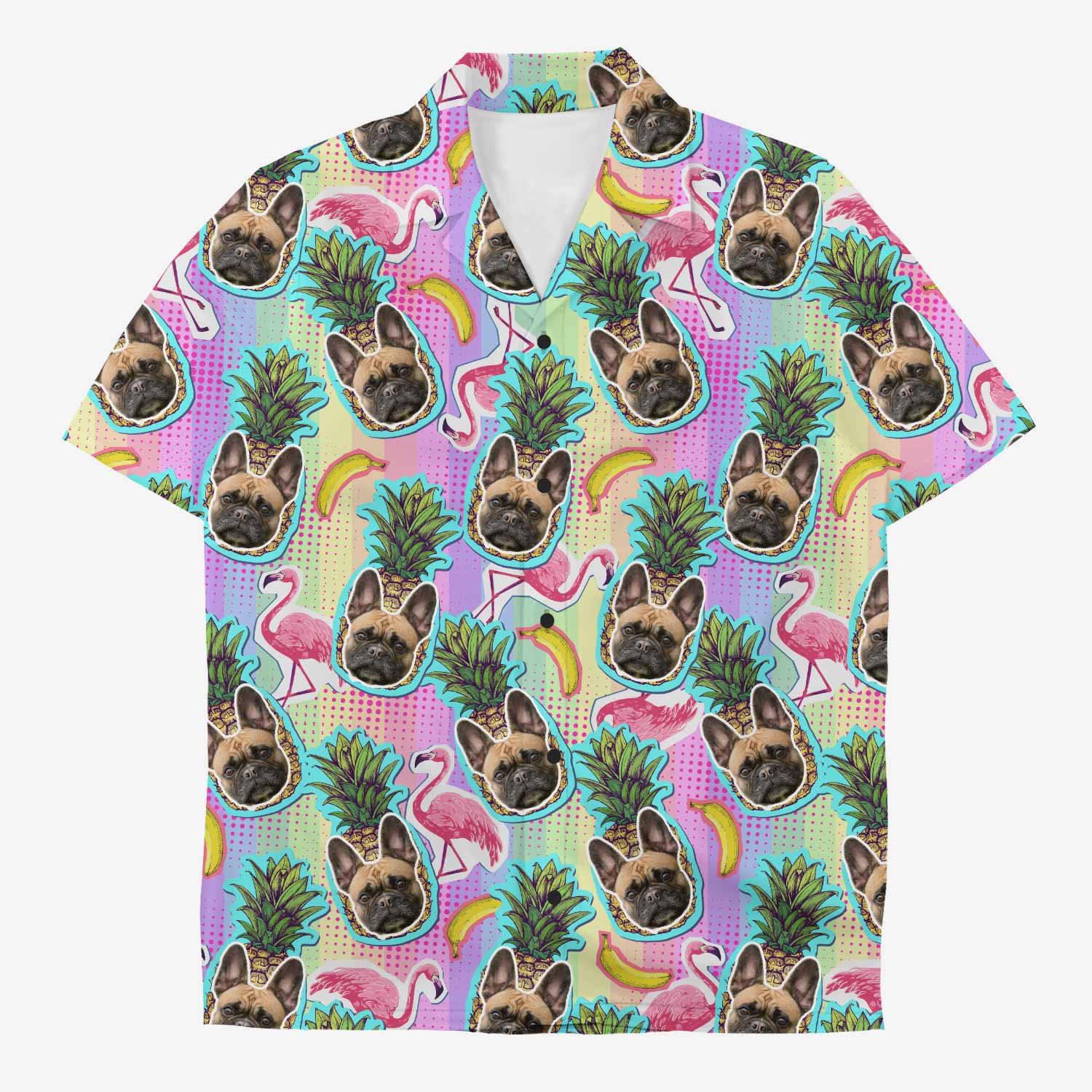 Your Dog Pineapple Custom Hawaiian Shirt