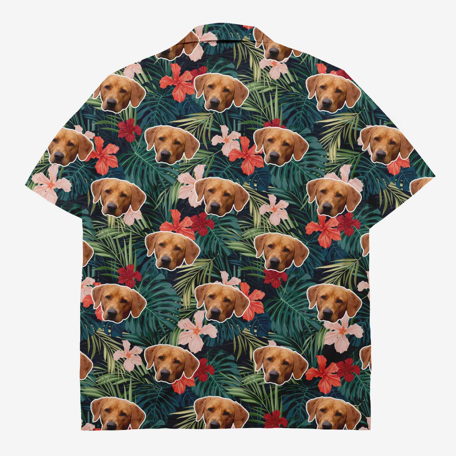 Your Dog Tropical Forest Custom Hawaiian Shirt