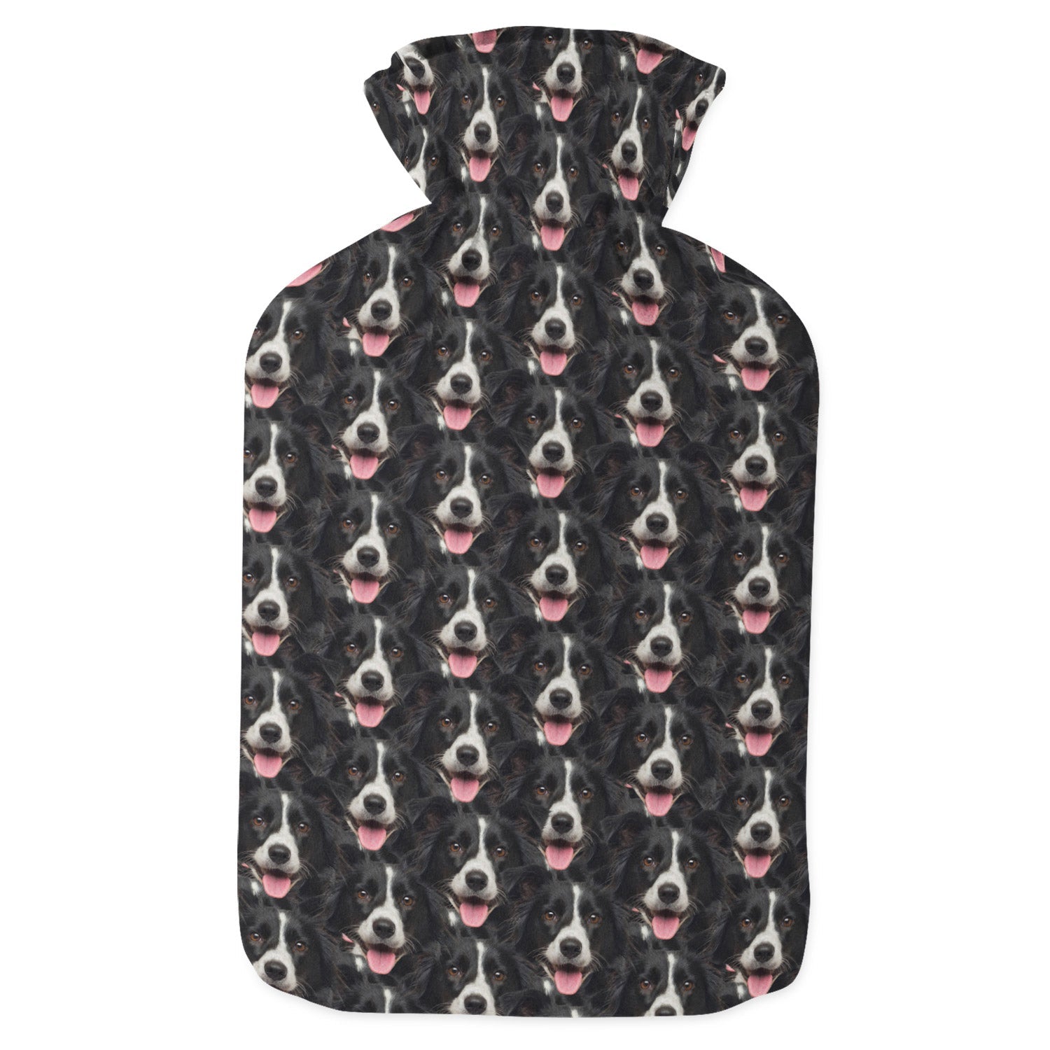 your dogs face on a dog hot water bottle