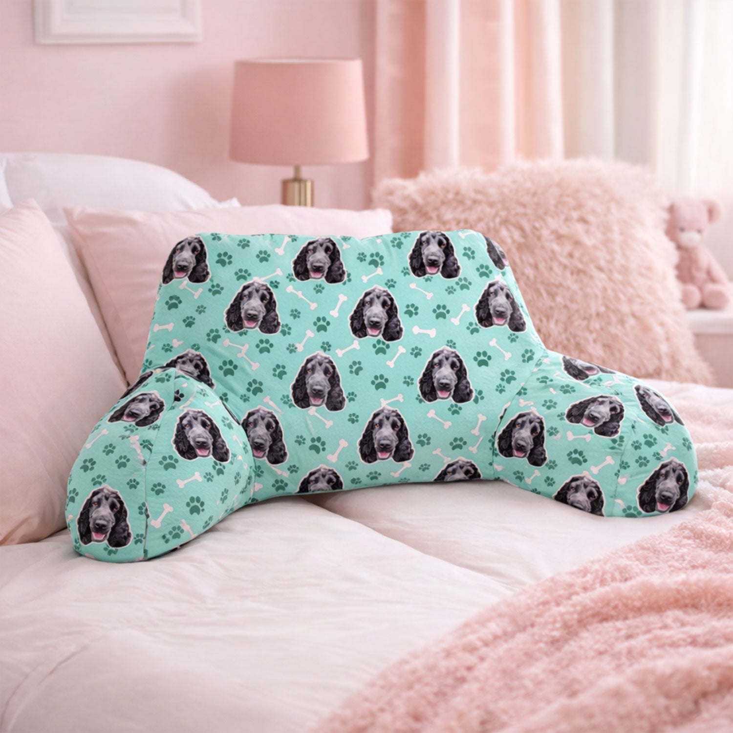 Personalised Kids Dog Cuddle Cushion
