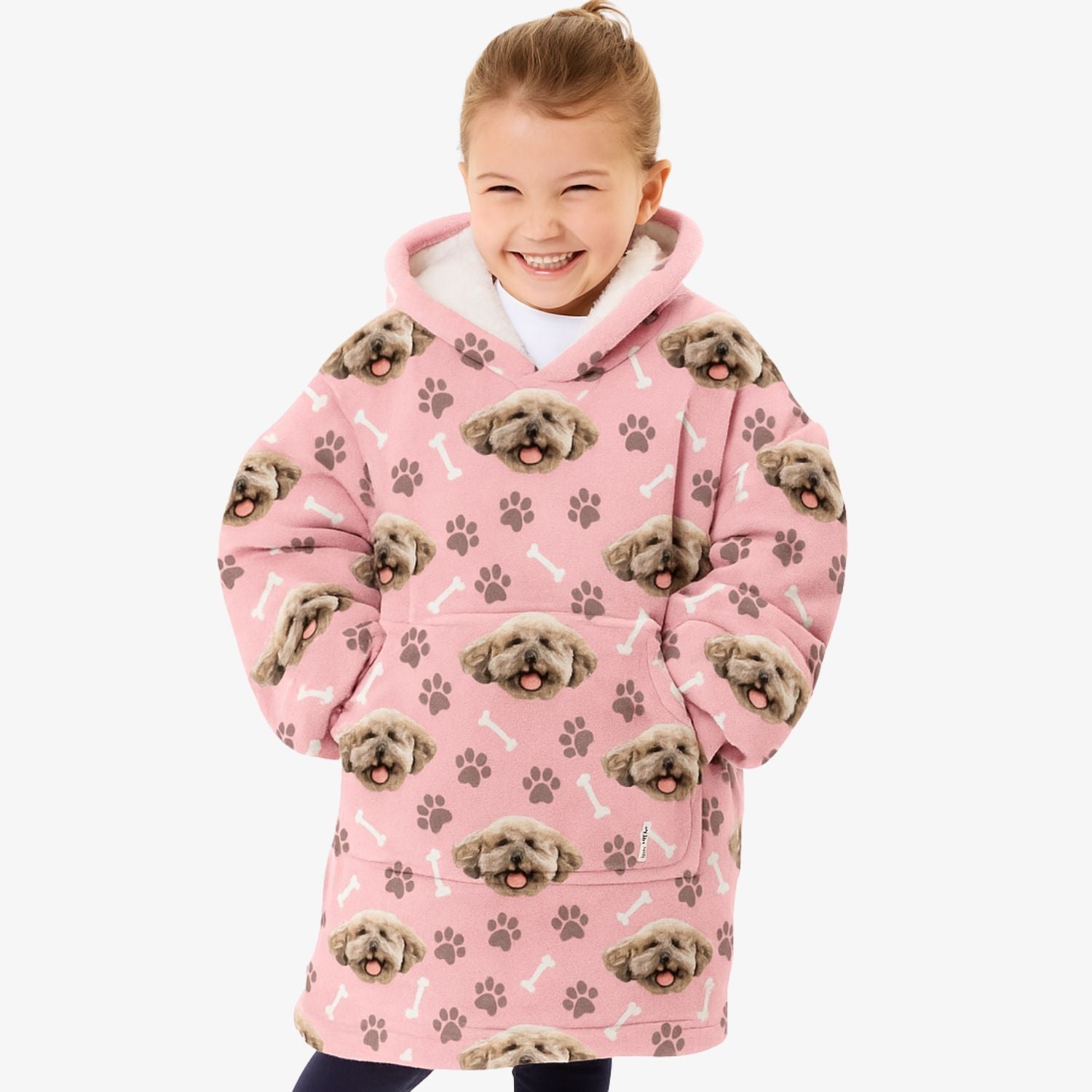 Your Dog Chillzy Kids Hoodie Blanket