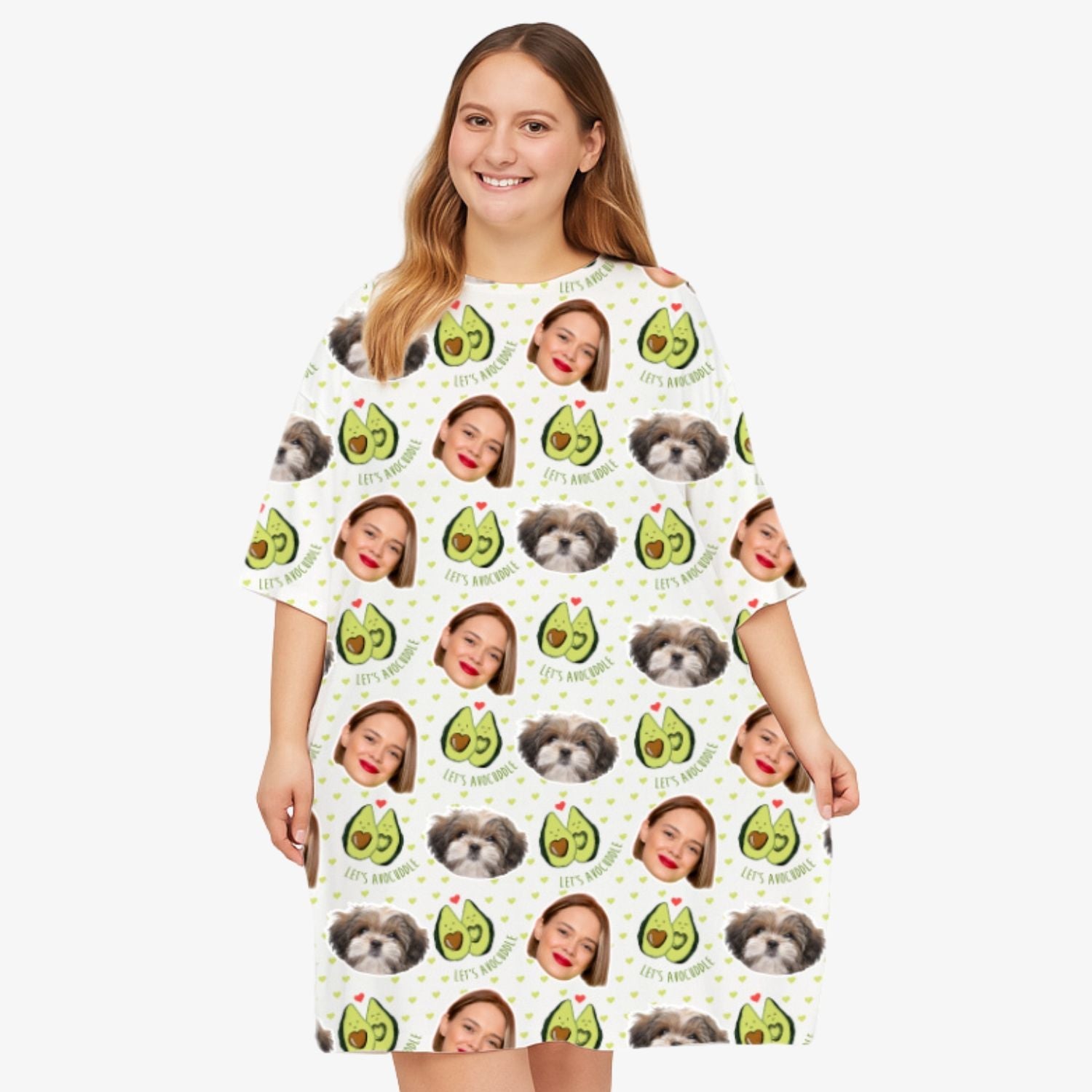 Lets Avocuddle Custom Sleep Tee