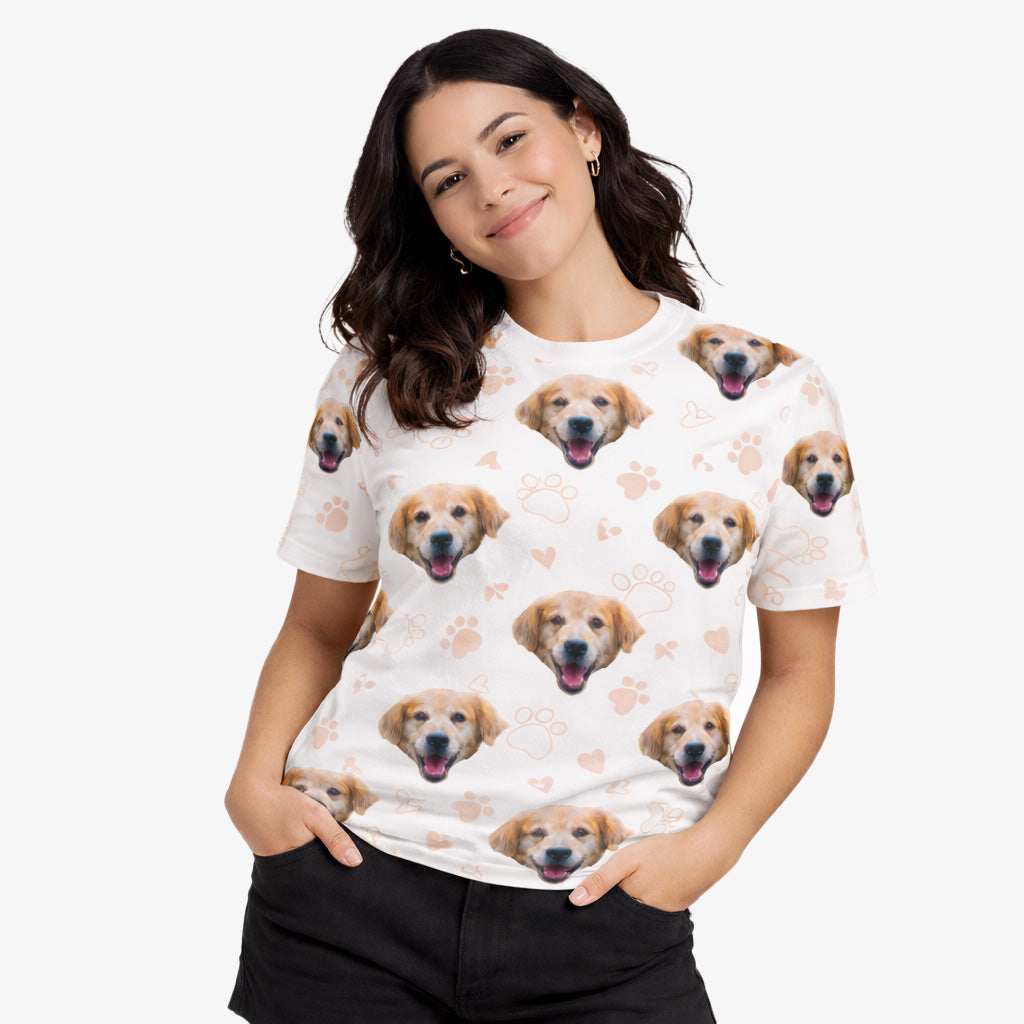 Love Paw Prints Personalized T-Shirt