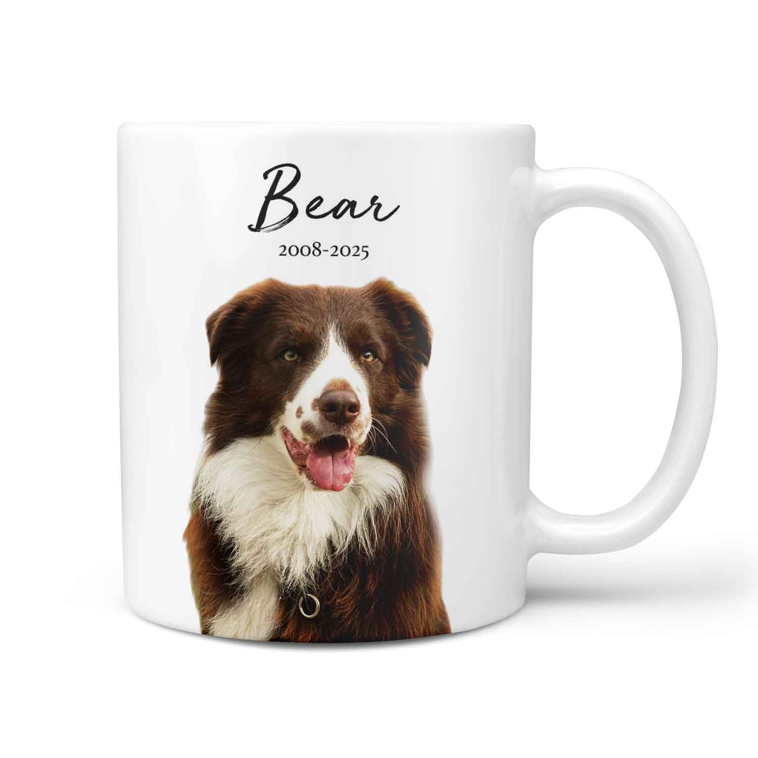 Your Dog (Name & Date) Personalized Memorial Mug