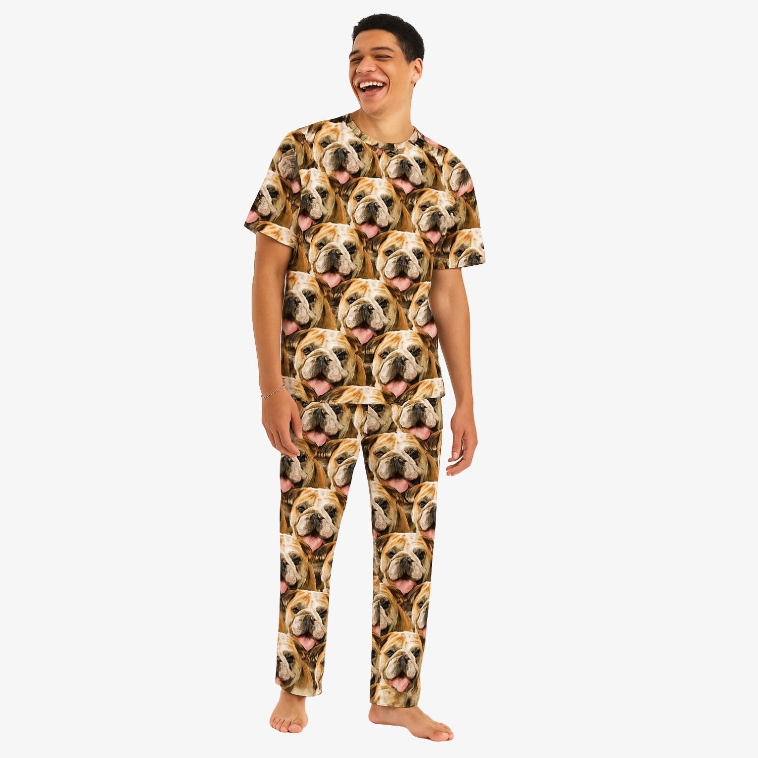Men's Dog Mash Pajamas - Pant Set