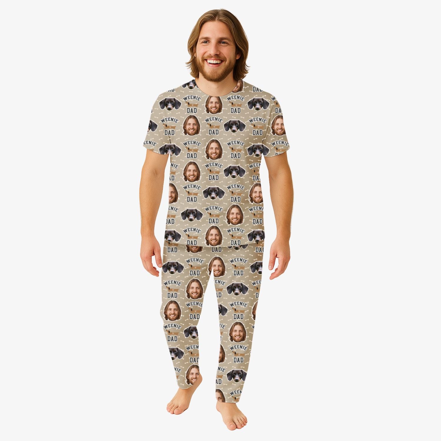 Weenie Dad Men's Personalized Pajamas - Pant Set