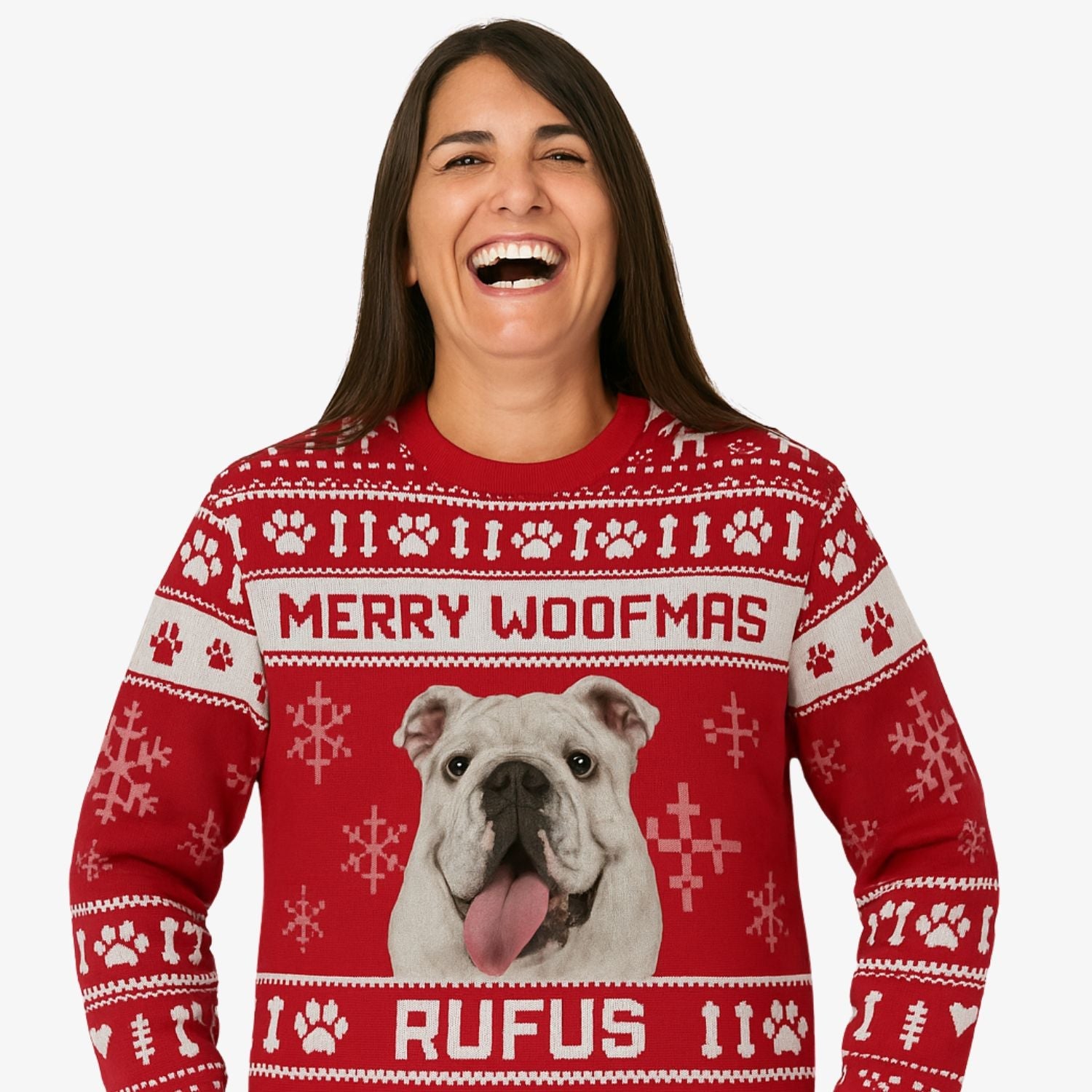 Merry Woofmas Funny Xmas Sweater