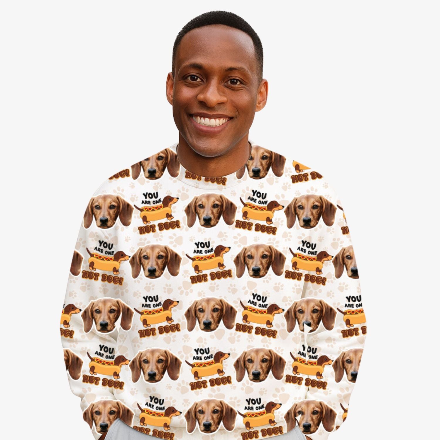 You Are One Hot Dog Personalized Sweatshirt