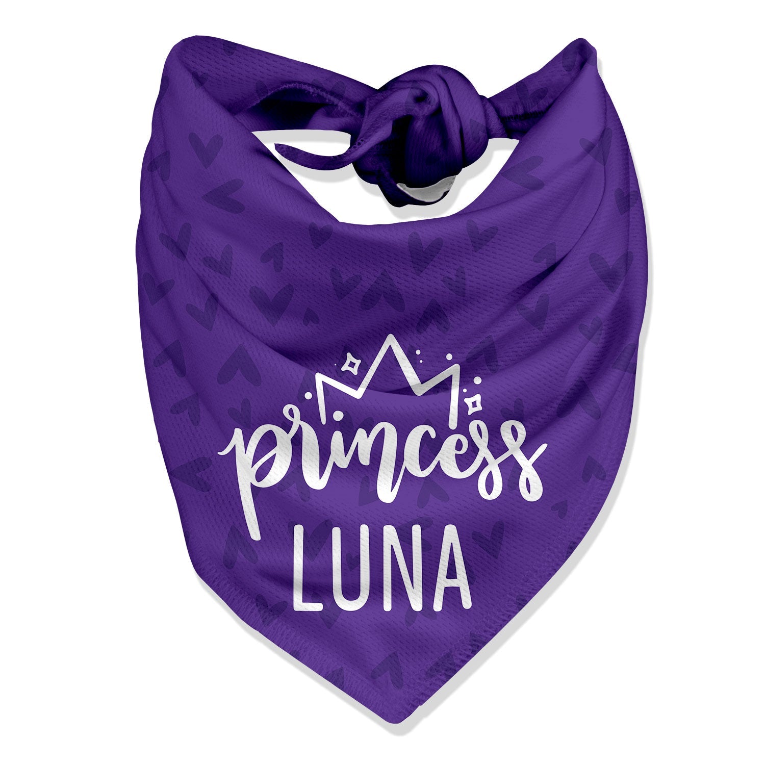 Princess Personalized Dog Bandana