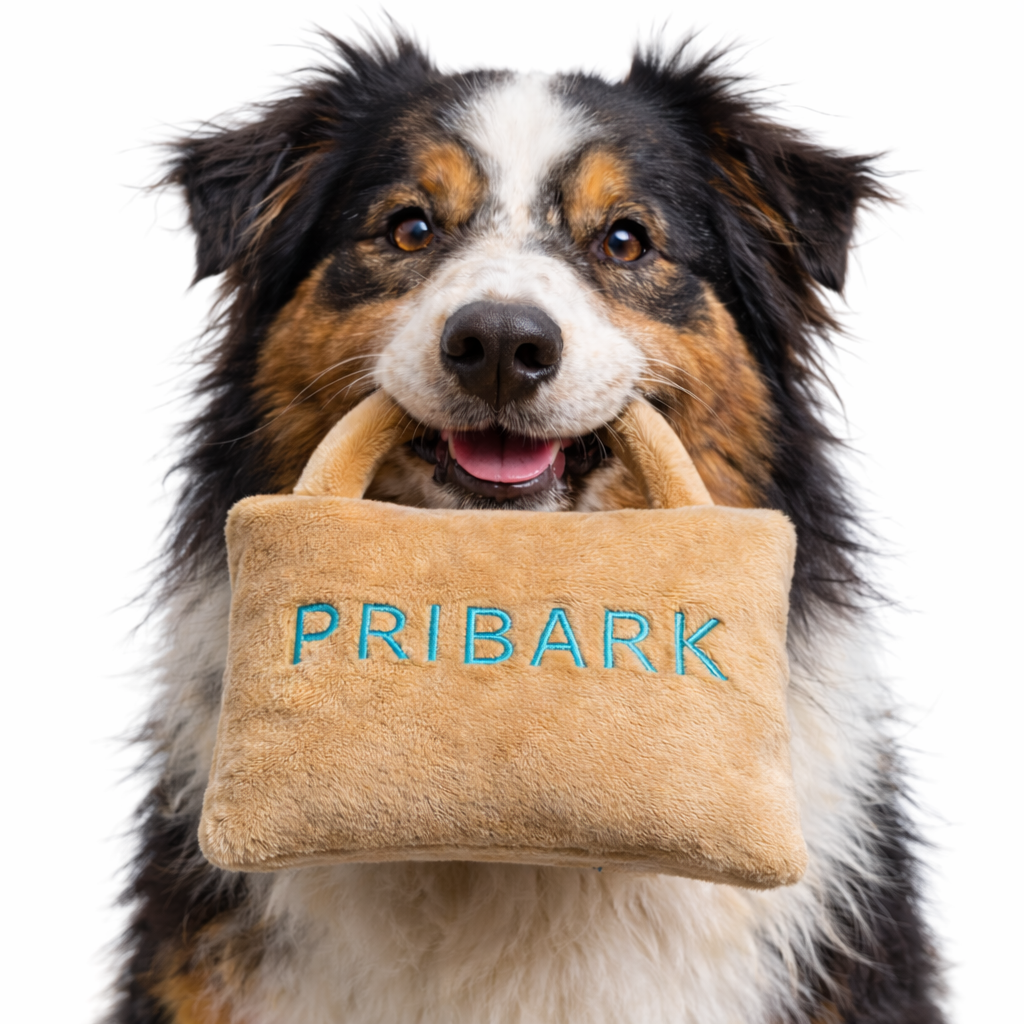 Pribark Bag Plush Dog Toy