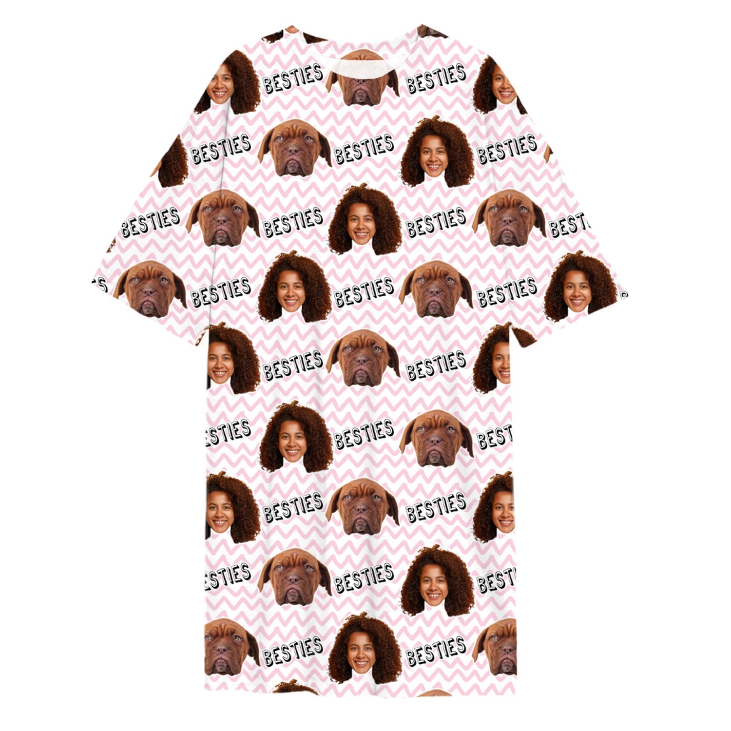 Besties Custom Sleep Tee